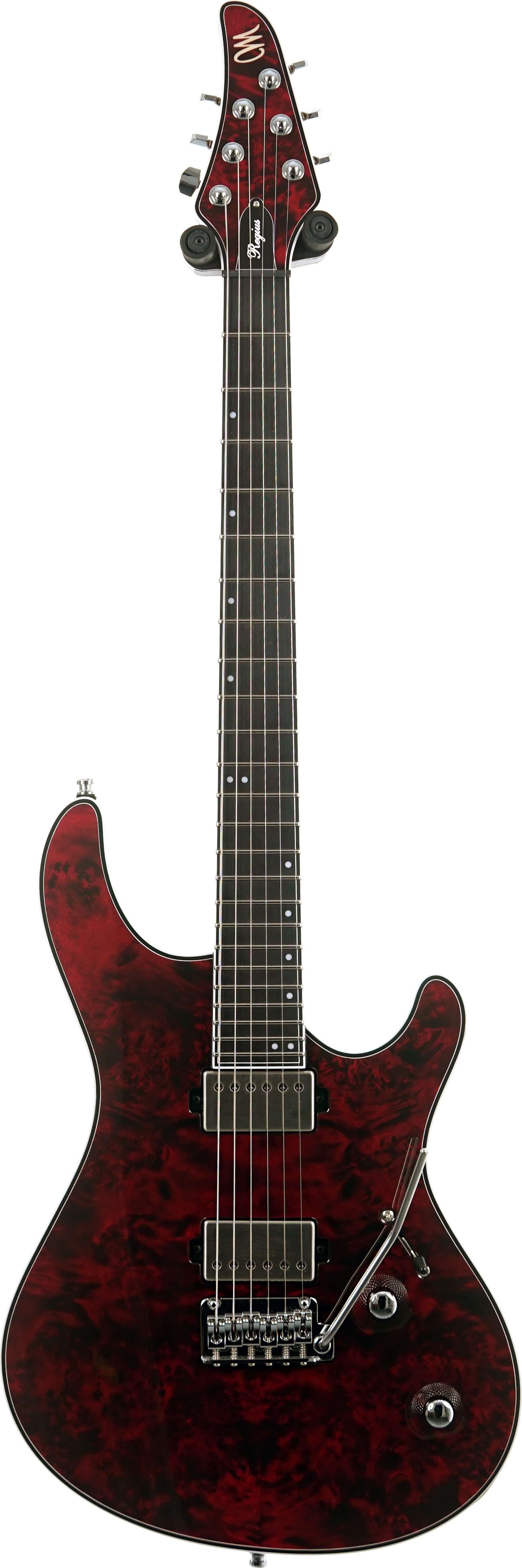 GUITARGUITAR Mayones Regius V24 6, Eye Poplar, Trans Dirty Red Gloss #RP2510410