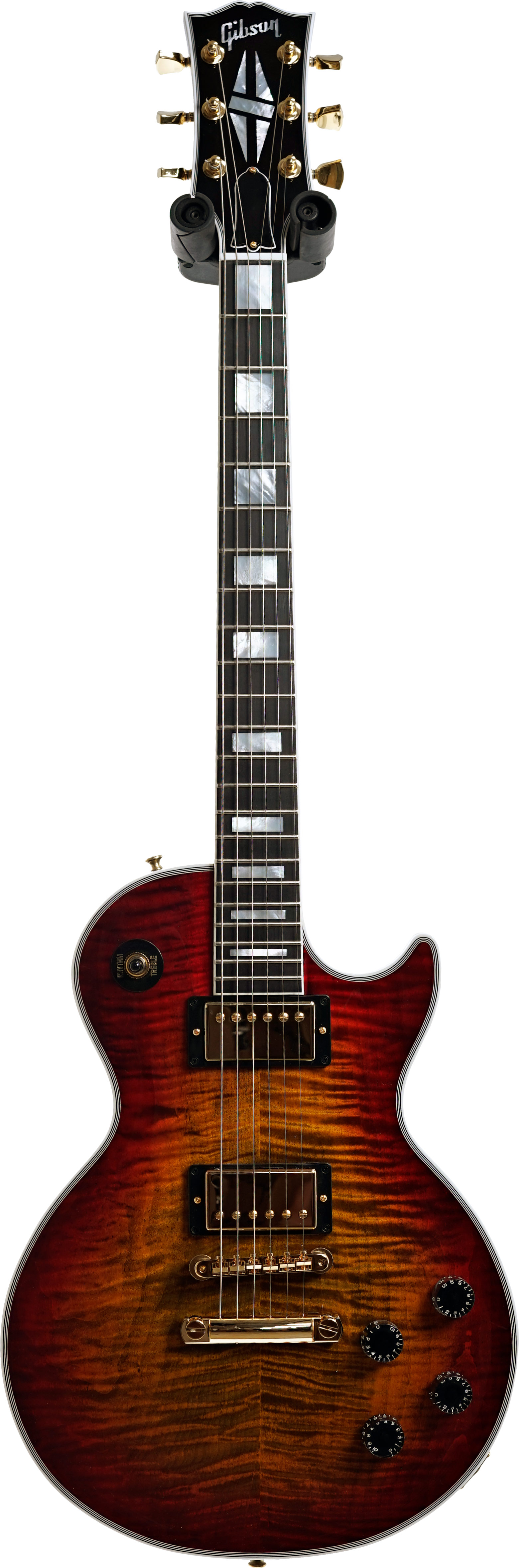 GUITARGUITAR Gibson Custom Shop Les Paul Axcess Custom Figured Top Bengal Burst with Ebony Fingerboard