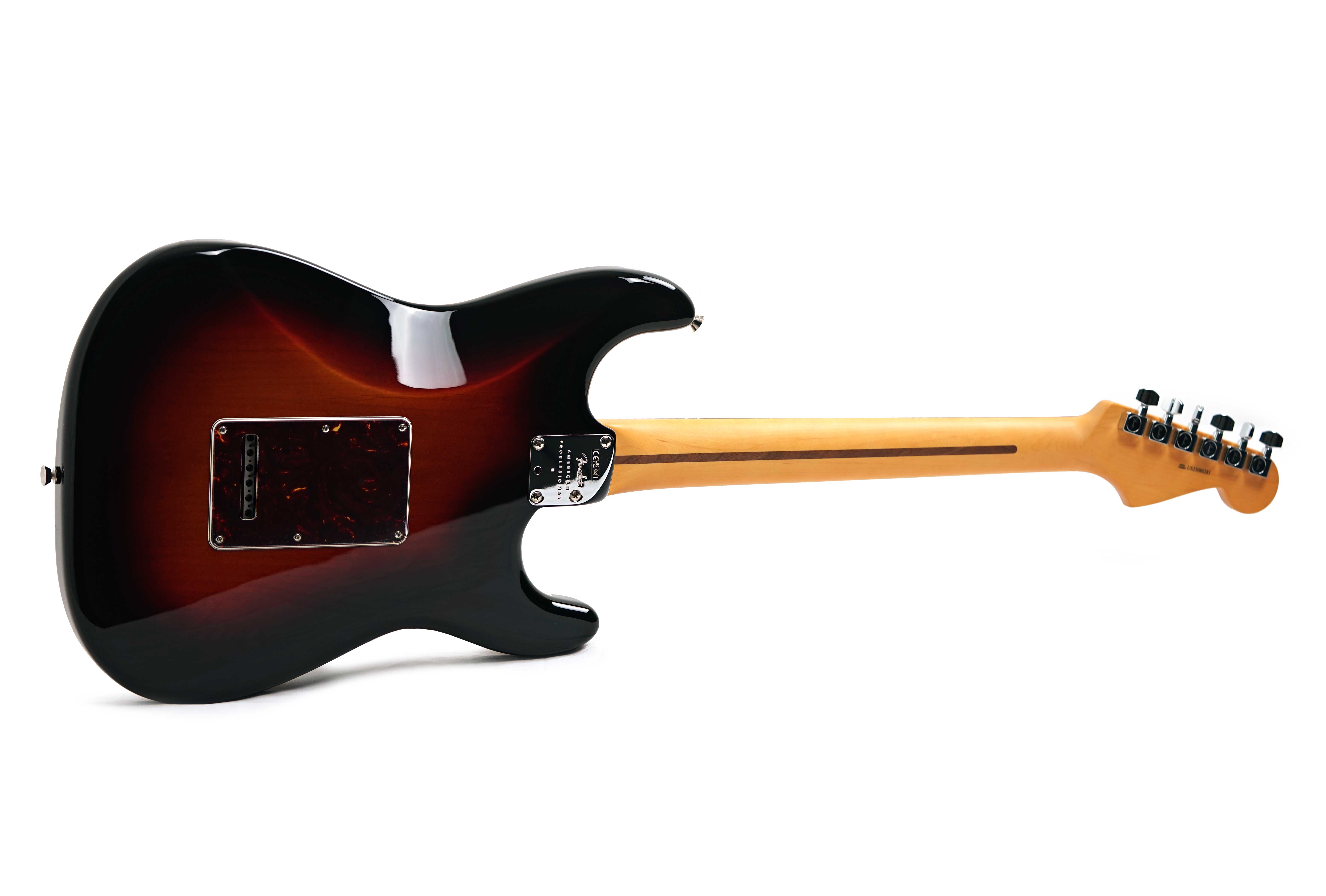 GUITARGUITAR Fender American Professional II Stratocaster 3 Tone Sunburst Rosewood Fingerboard Left Handed #US25086281