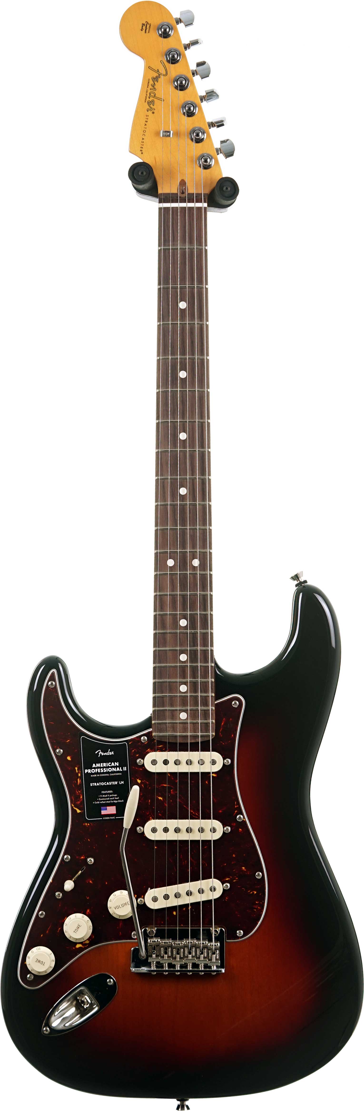 GUITARGUITAR Fender American Professional II Stratocaster 3 Tone Sunburst Rosewood Fingerboard Left Handed #US25086281