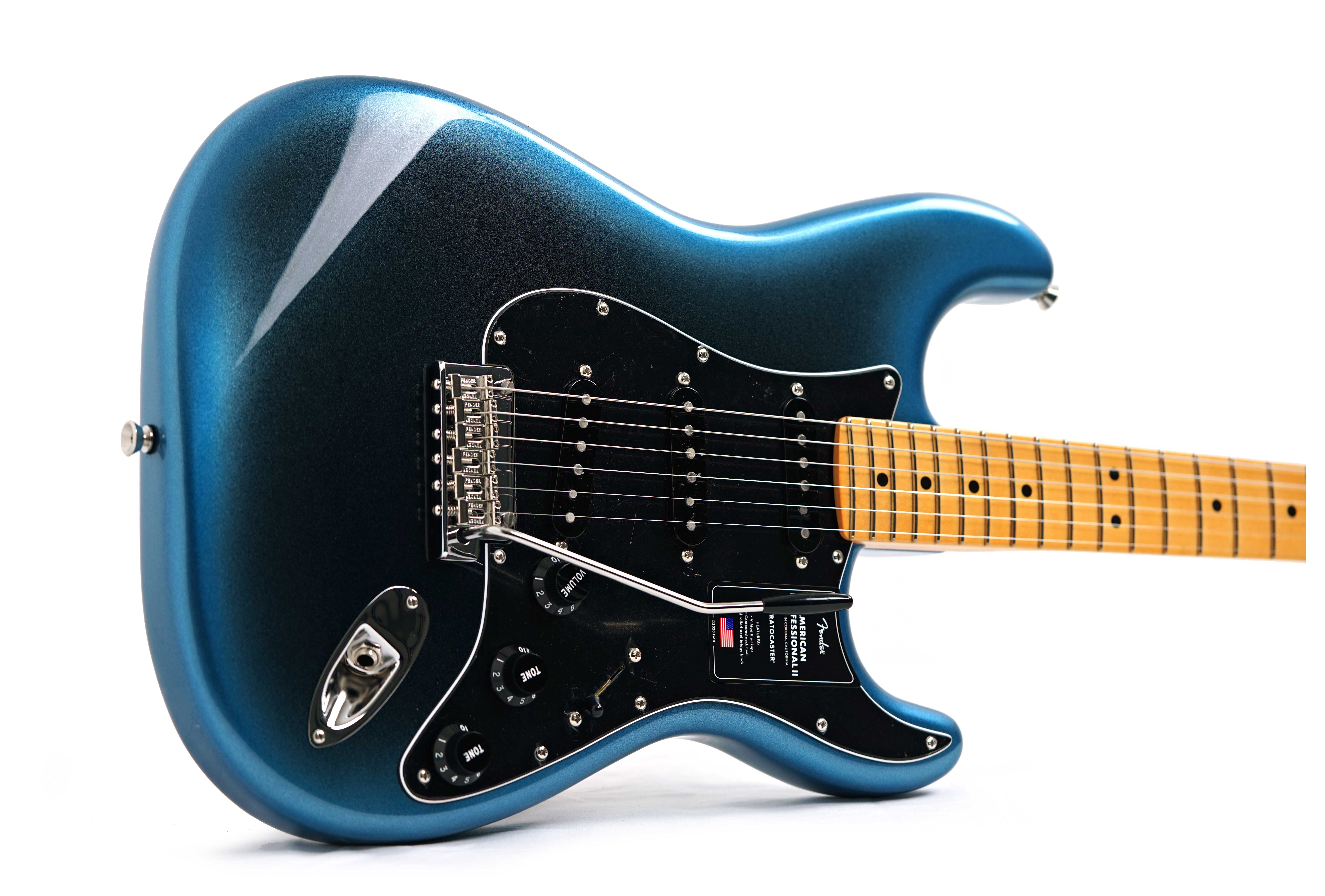 GUITARGUITAR Fender American Professional II Stratocaster Dark Night Maple Fingerboard #US25047370