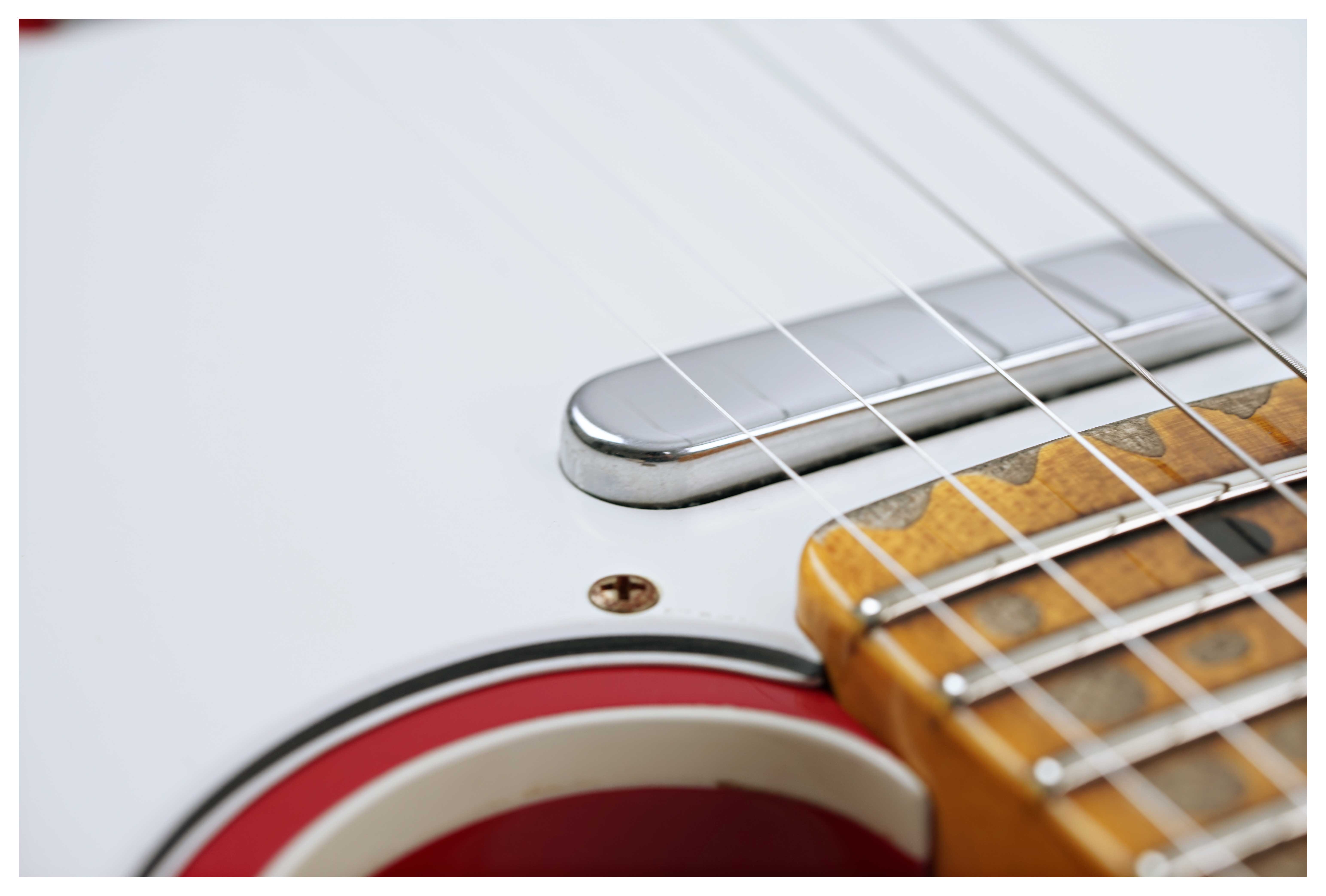 GUITARGUITAR Fender Custom Shop 1965 Telecaster Custom Heavy Relic Dakota Red Maple Fingerboard