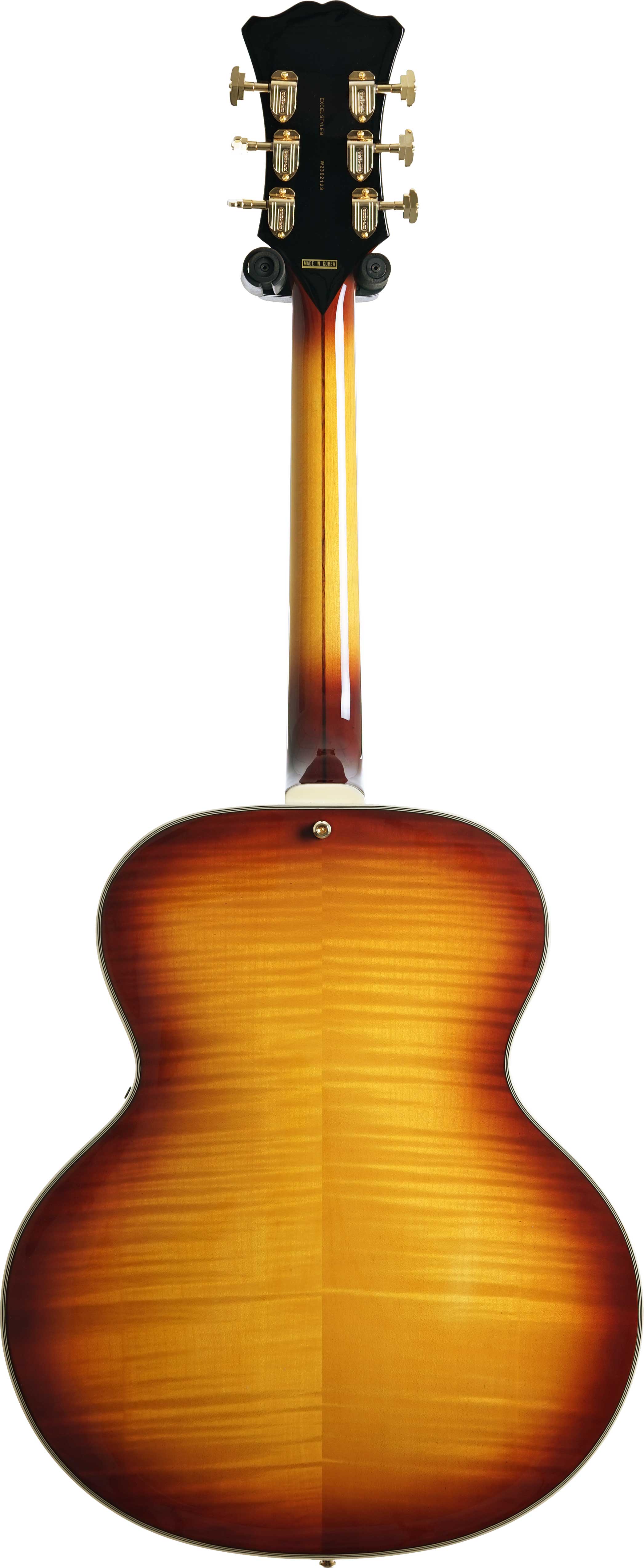 GUITARGUITAR D'Angelico Excel Style B Archtop Hollow Body Dark Iced Tea Burst