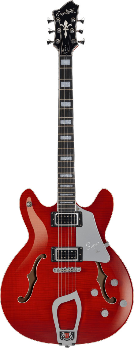 GUITARGUITAR Hagstrom Super Viking Wild Cherry Transparent