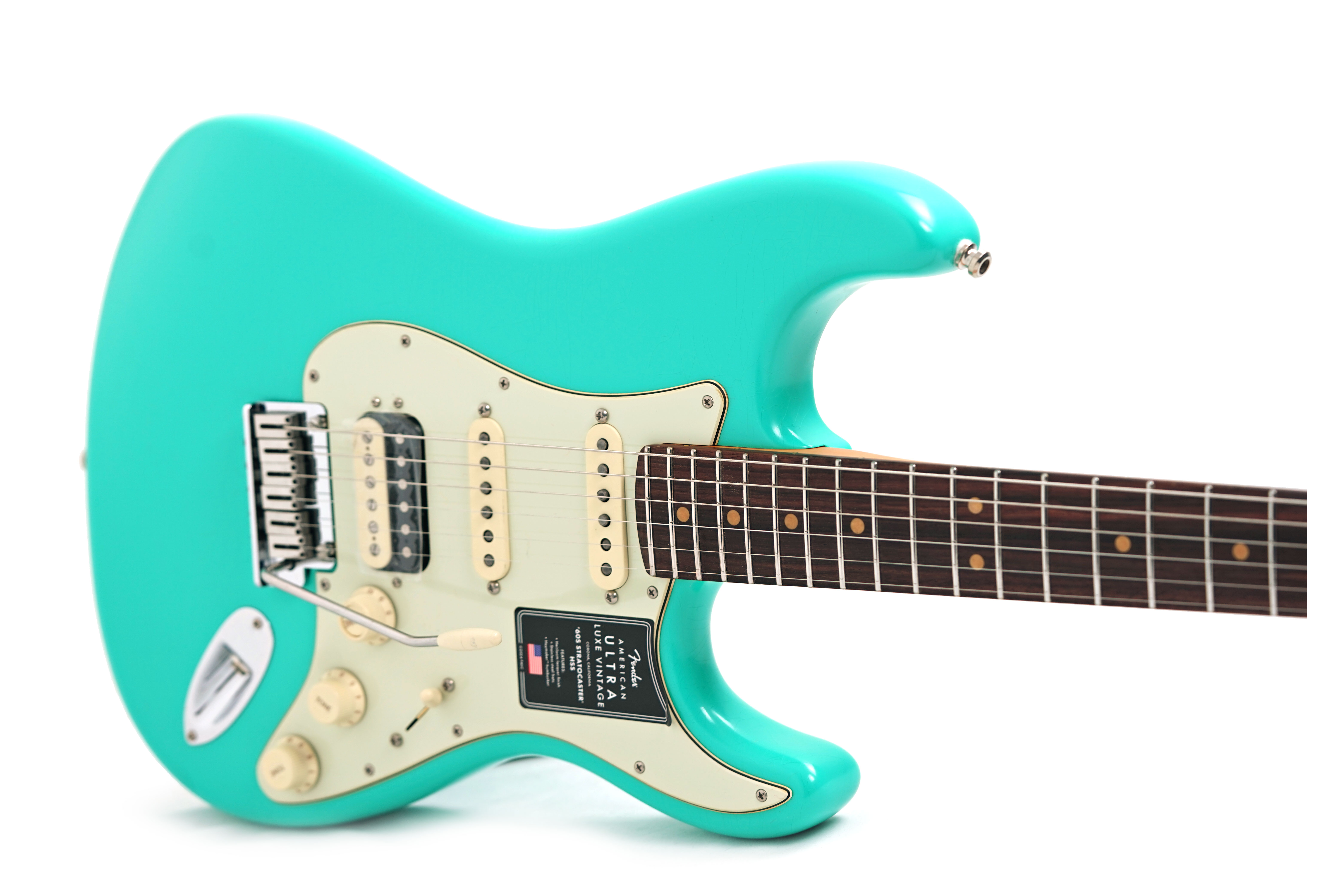 GUITARGUITAR Fender Ultra Luxe Vintage 60s Stratocaster HSS Sea Foam Green #US25007365