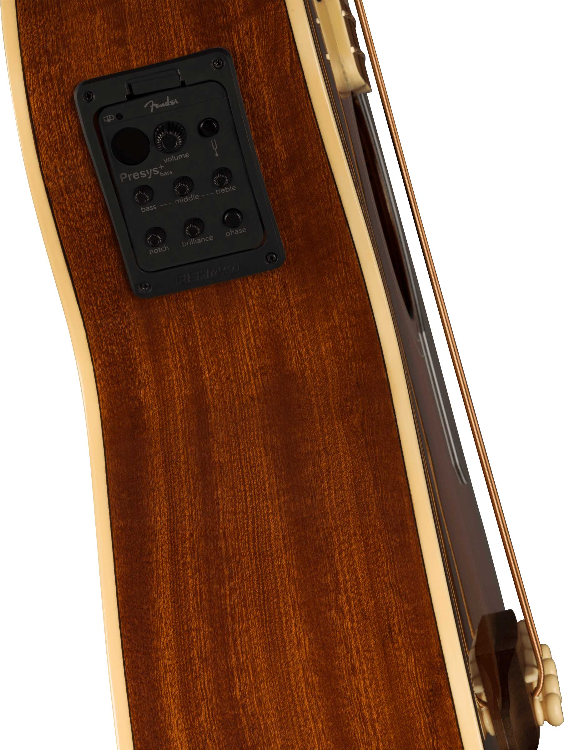 GUITARGUITAR Fender Kingman Bass Walnut Fingerboard Shaded Edge Burst
