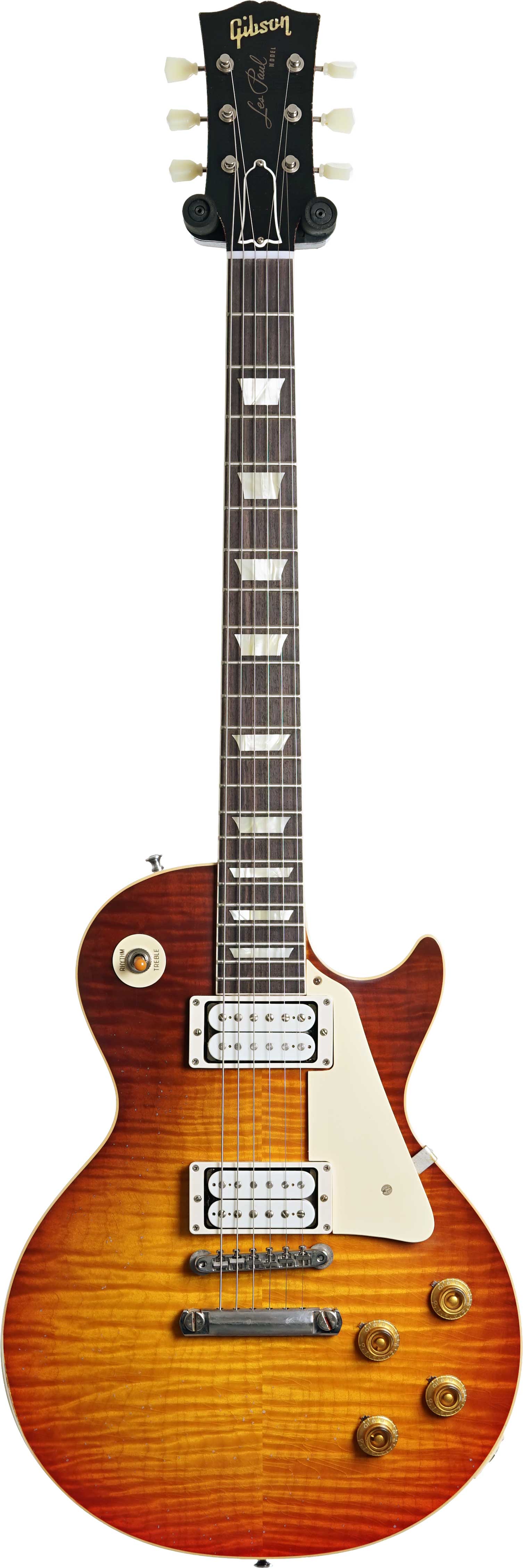 GUITARGUITAR Gibson Custom Shop Made 2 Measure 1959 Les Paul Standard Double White Royal Teaburst Murphy Lab Light Aged #943721