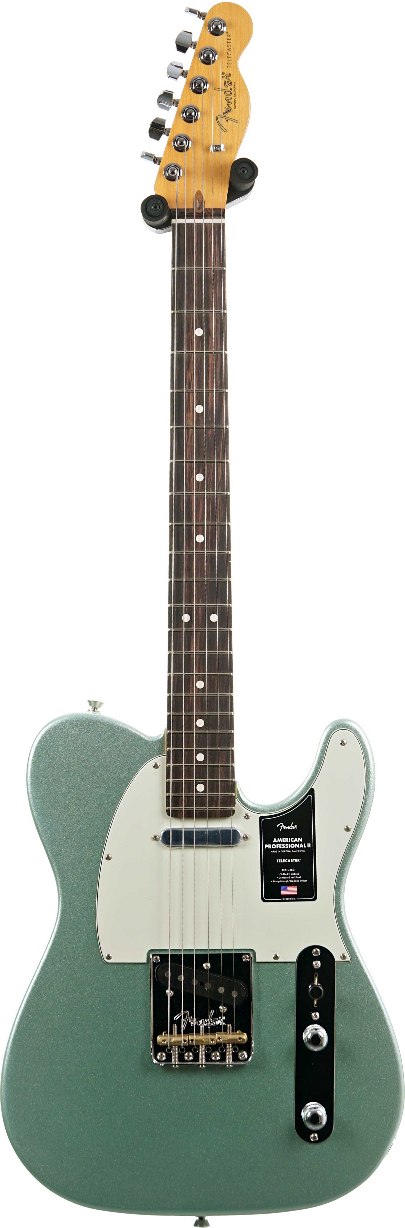 GUITARGUITAR Fender American Professional II Telecaster Mystic Surf Green Rosewood Fingerboard #US25045565