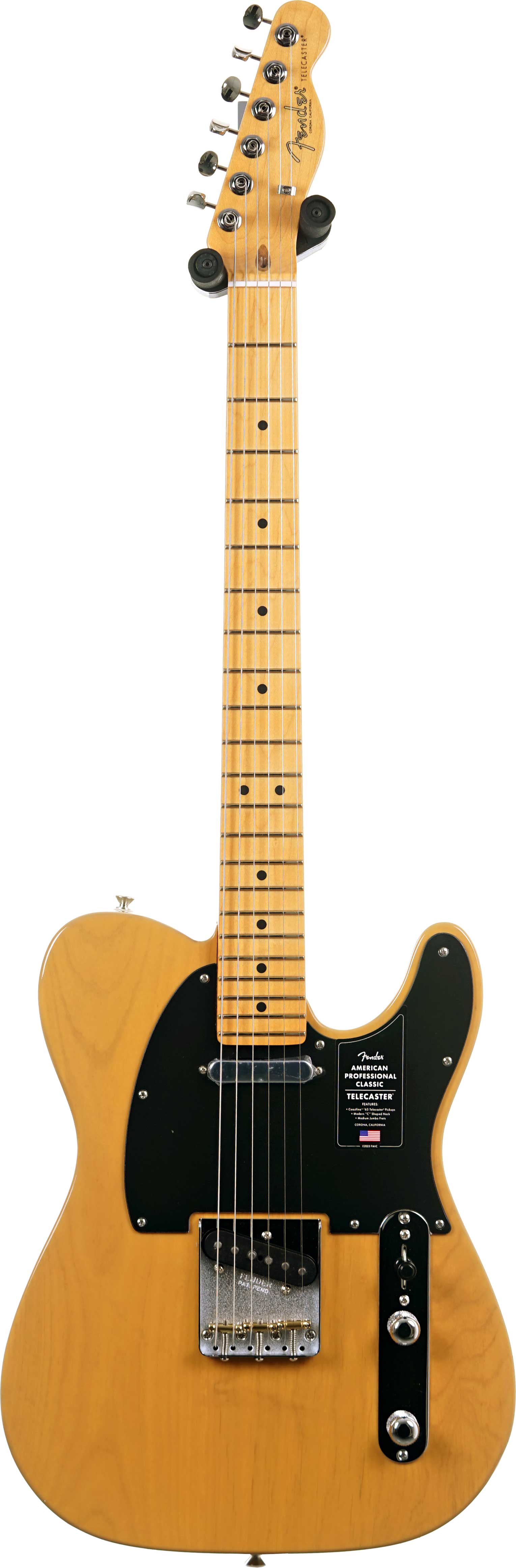 GUITARGUITAR Fender American Professional Classic Telecaster Butterscotch Blonde Maple Fingerboard #US25096093