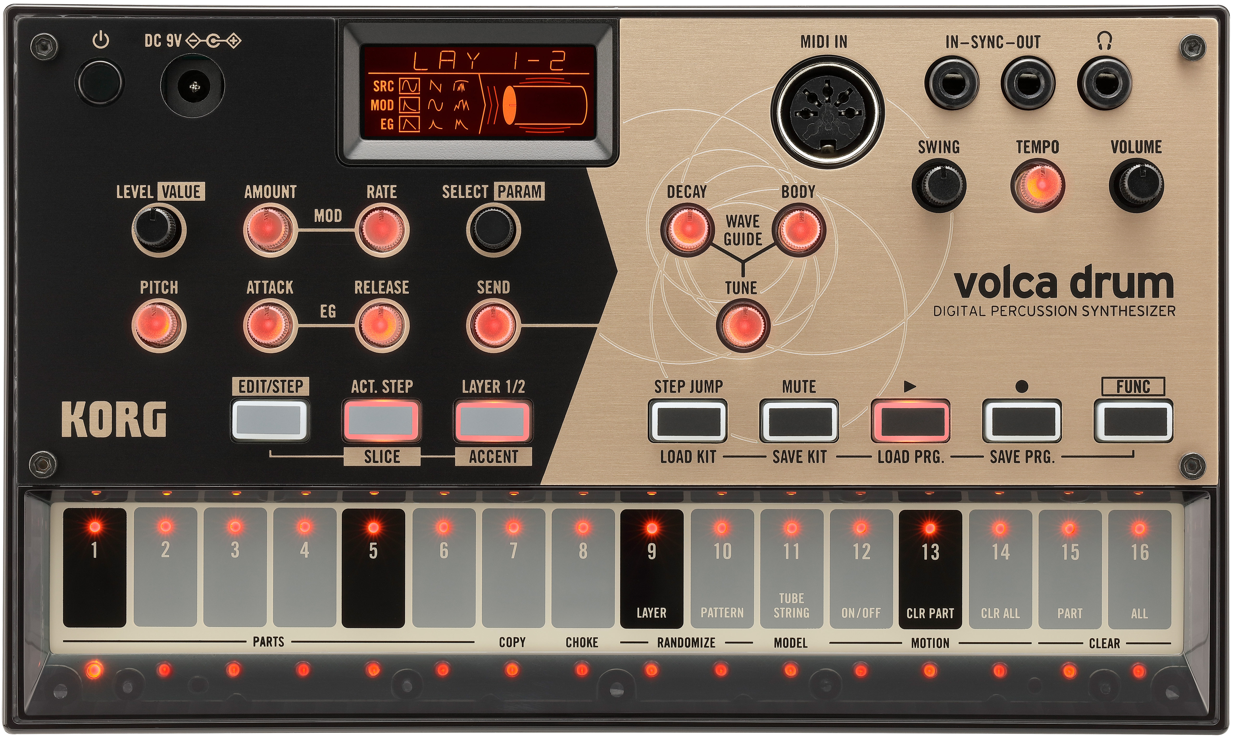 GUITARGUITAR Korg Volca Drum Desktop Percussion Synth