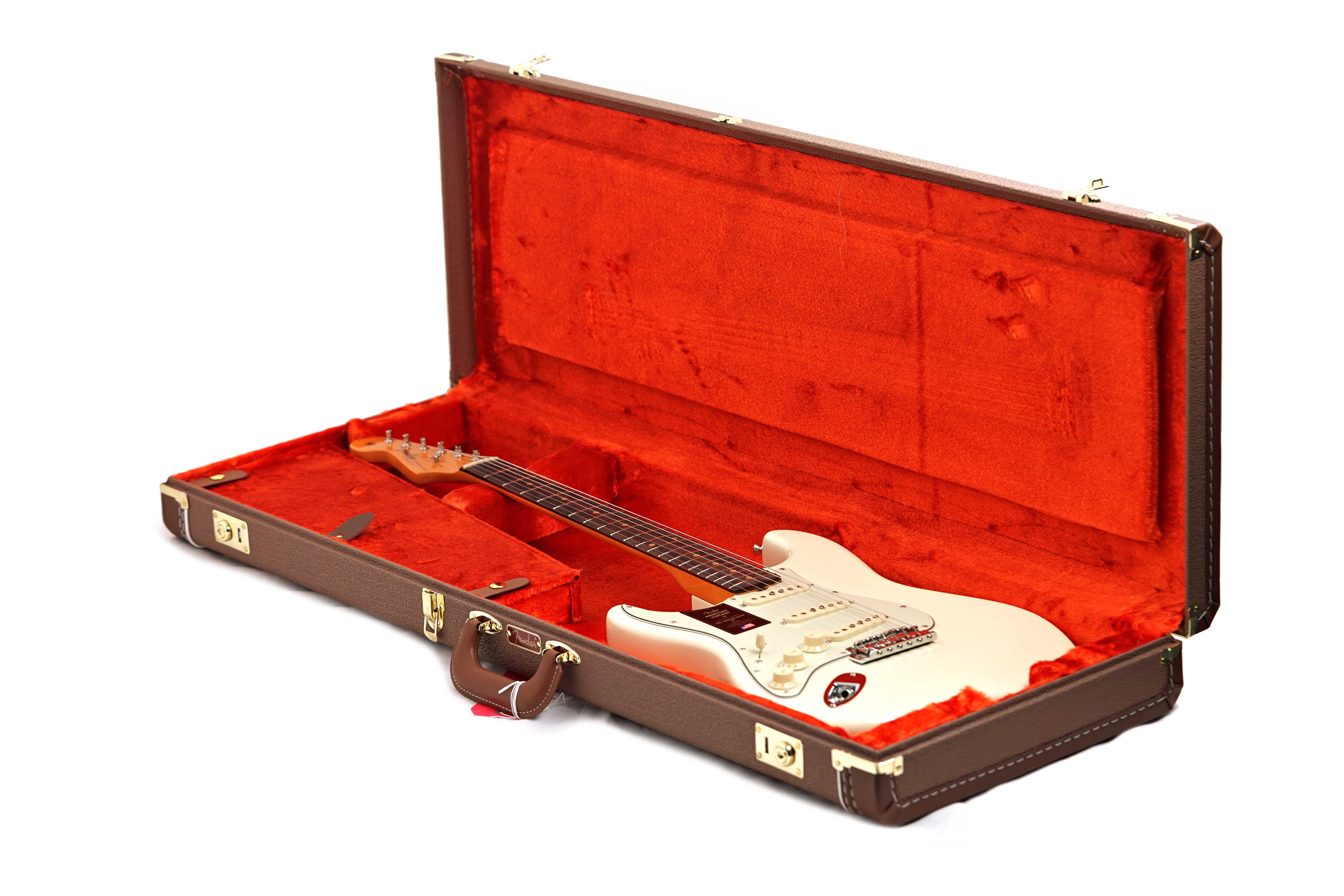 GUITARGUITAR Fender American Vintage II 61 Stratocaster Olympic White Left Handed #V2563094