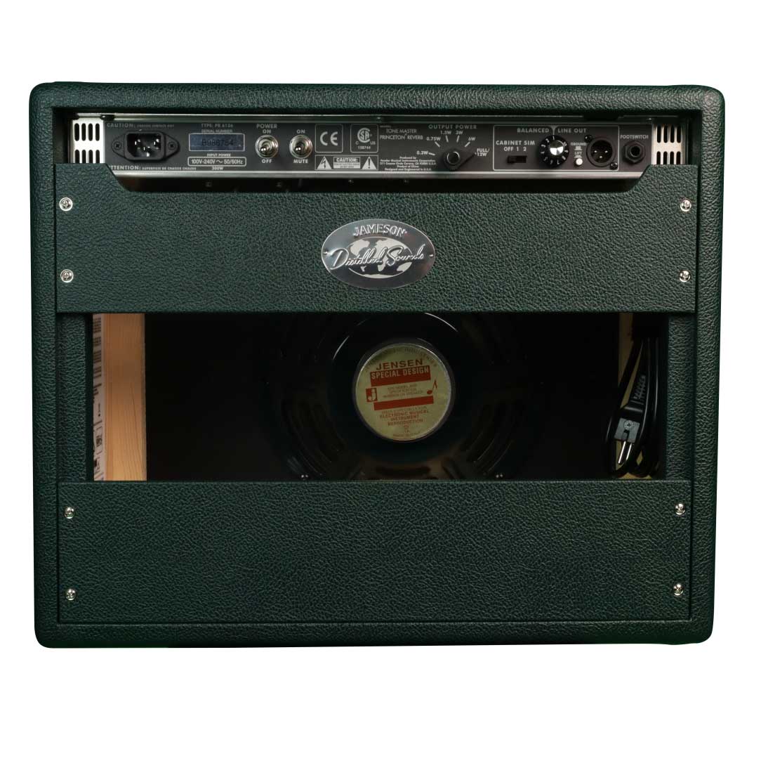 GUITARGUITAR Fender Limited Edition Tone Master Princeton Reverb Jameson British Racing Green Combo Solid State Amp