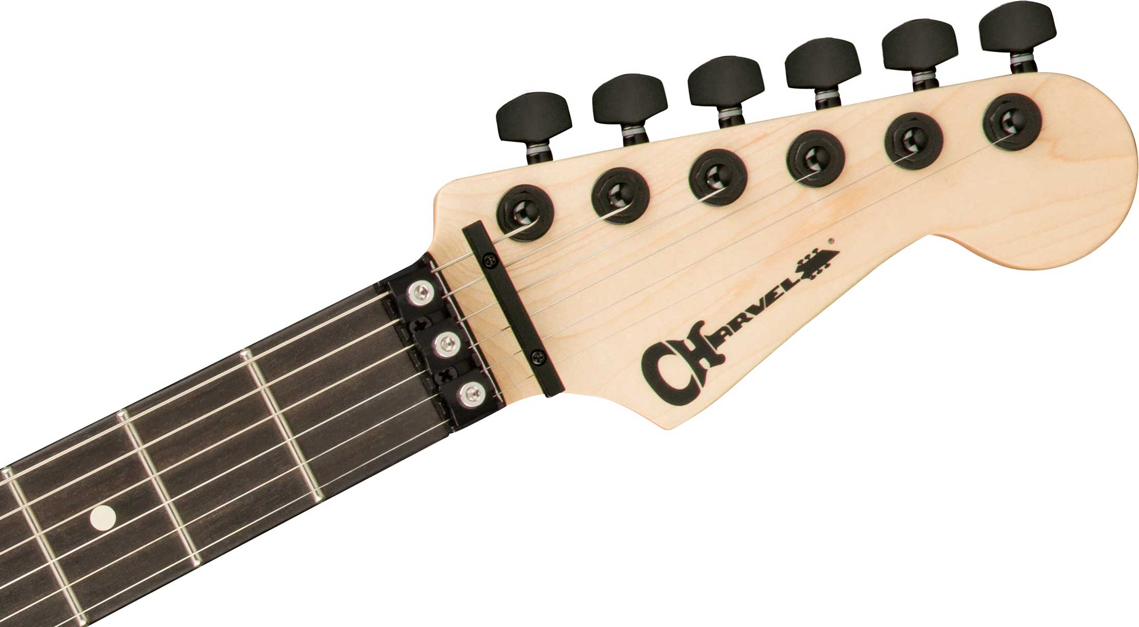 GUITARGUITAR Charvel Jim Root Signature Pro-Mod San Dimas Style 1 HH FR E Ebony Fingerboard Satin White