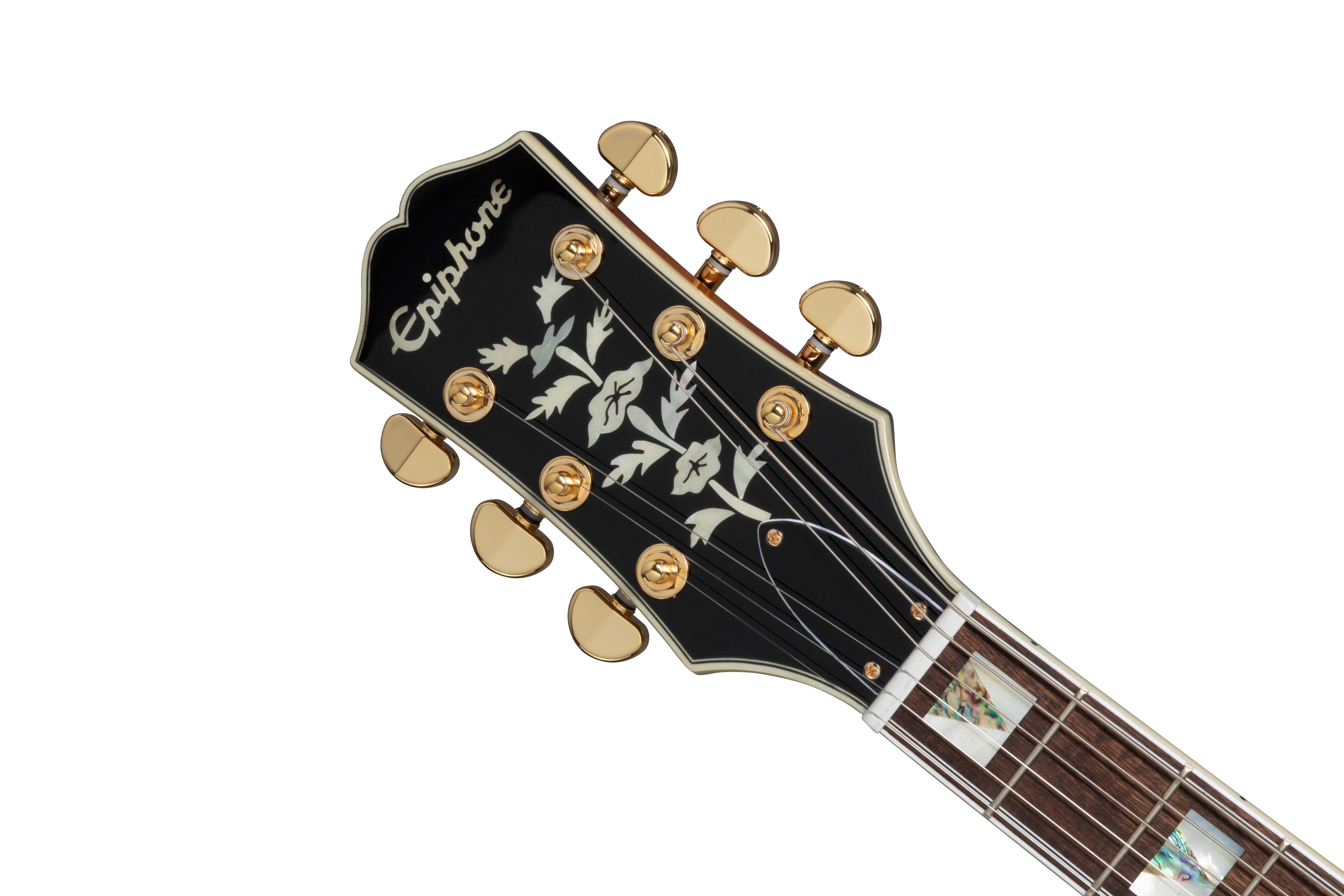 GUITARGUITAR Epiphone Sheraton Vintage Sunburst Left Handed