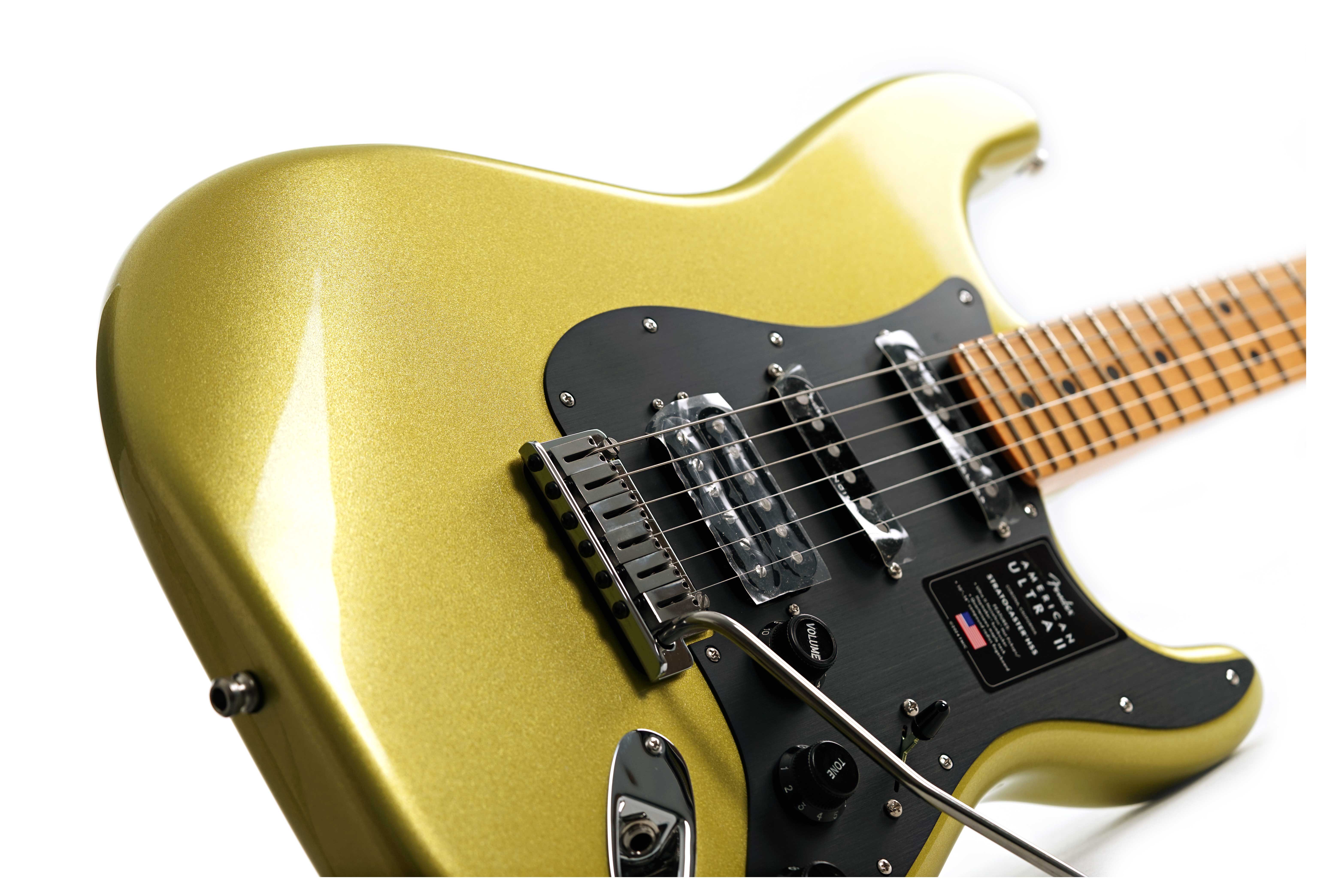 GUITARGUITAR Fender American Ultra II Stratocaster HSS Maple Fingerboard Solar Flare