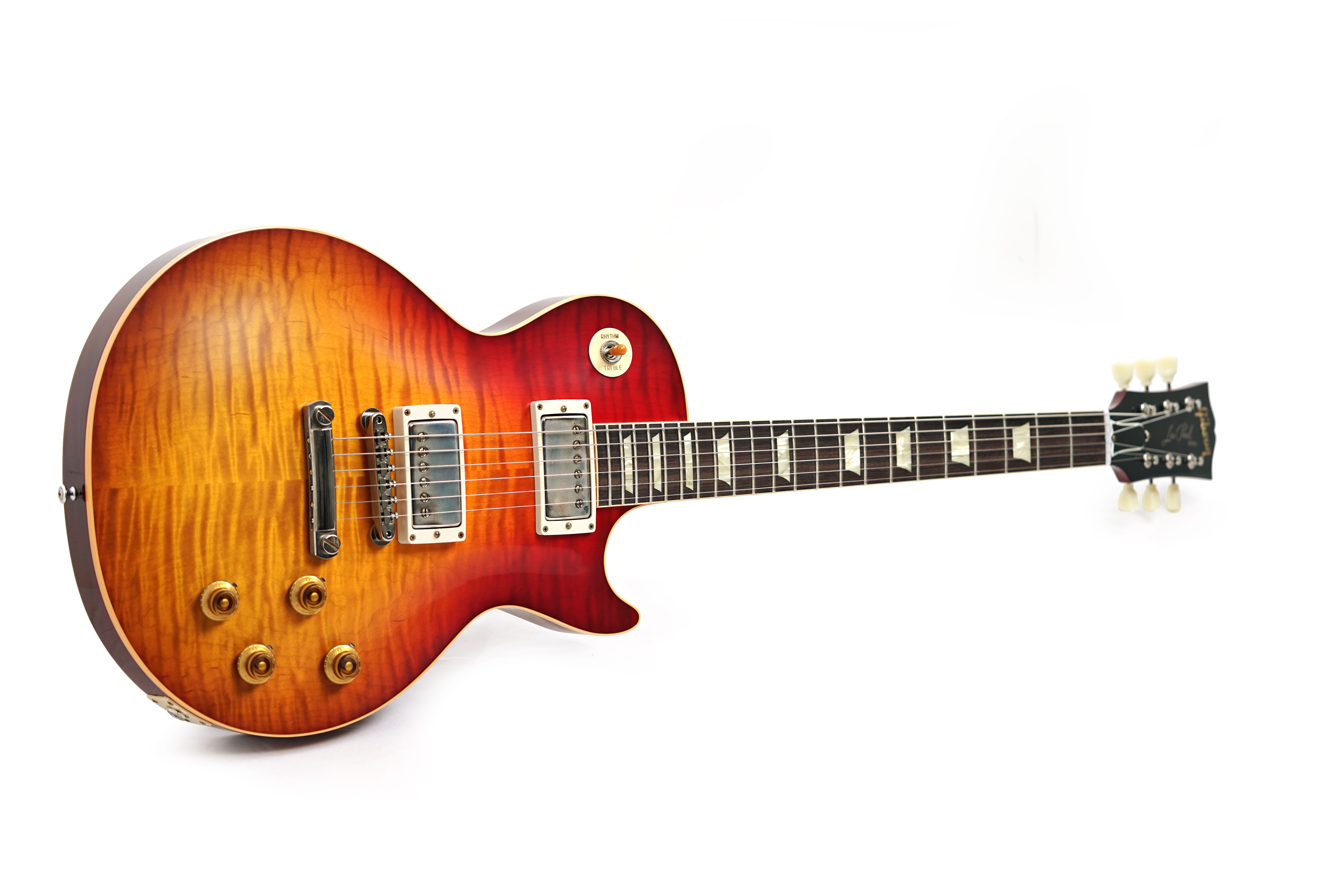 GUITARGUITAR Gibson Custom Shop Dealer Select 1959 Les Paul Standard VOS Dark Cherry Tea Burst Fade #953087