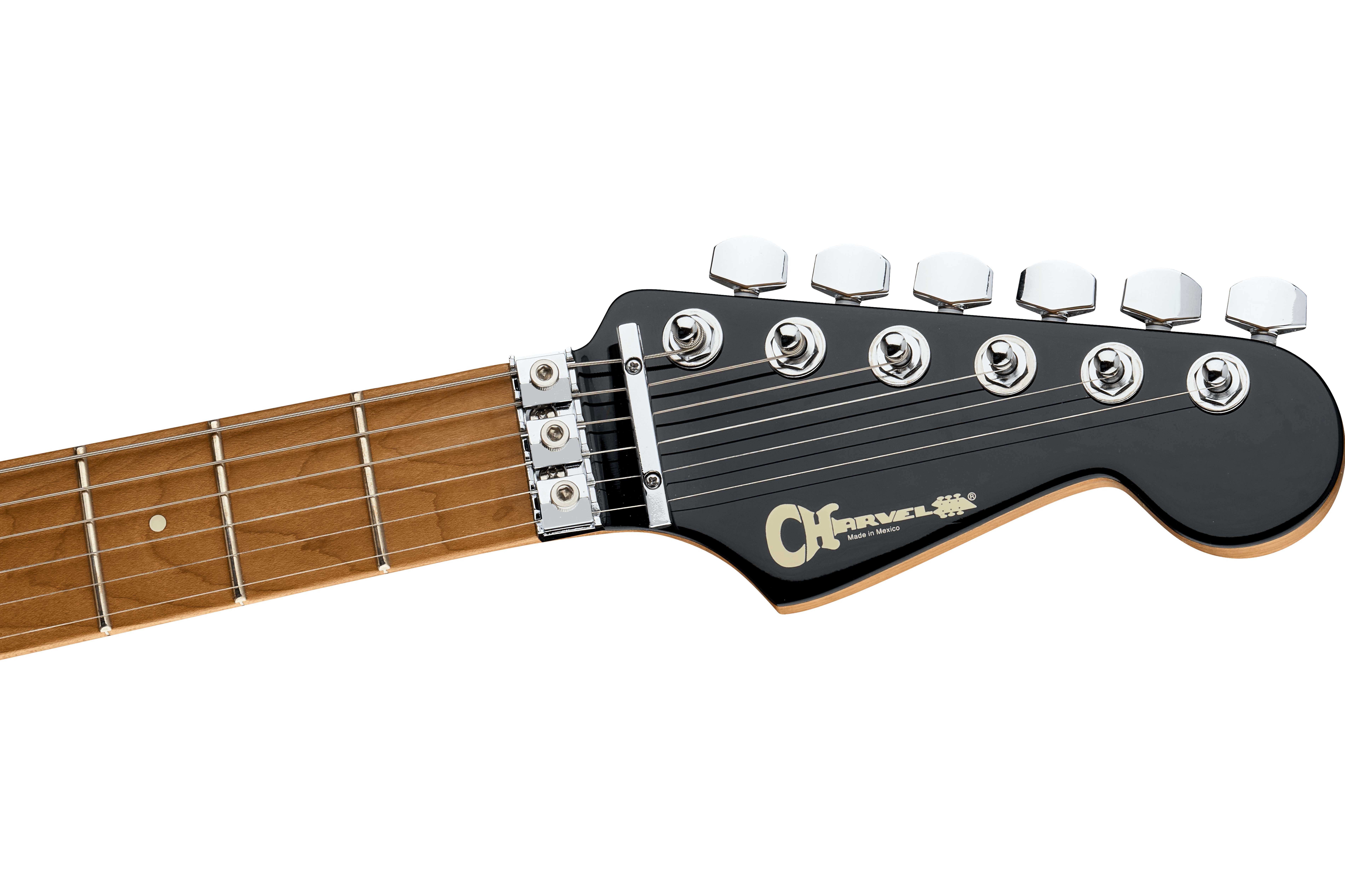 GUITARGUITAR Charvel Pro Mod Plus SRS San Dimas 1 Quilt HH FR Chlorine Burst
