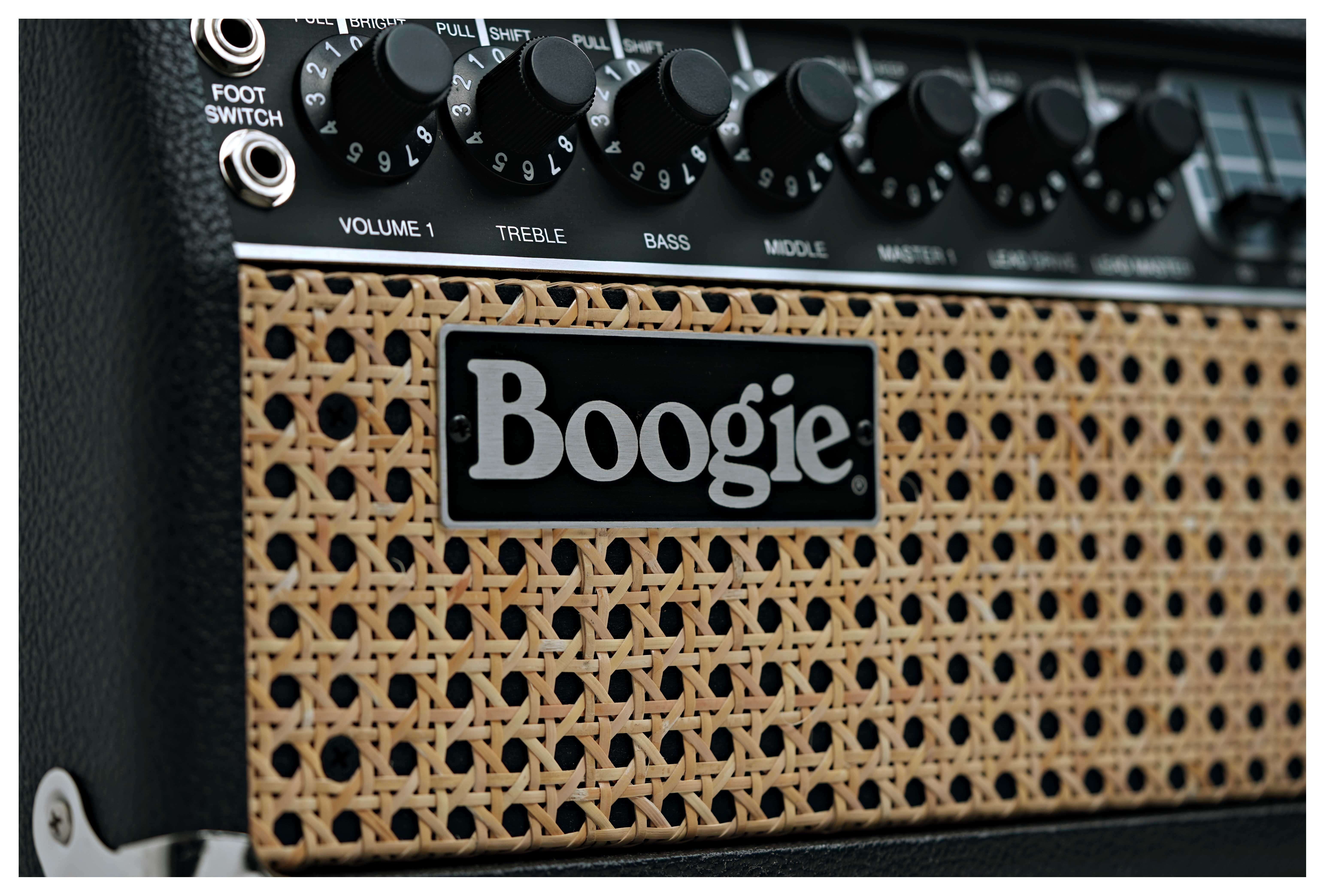 GUITARGUITAR Mesa Boogie Mark IIC+ HRG Valve Amp Head Black Wicker