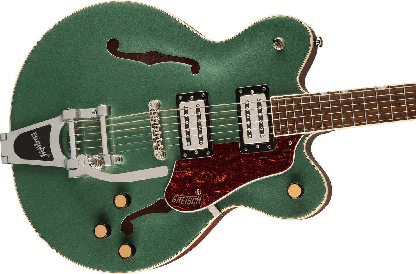 GUITARGUITAR Gretsch G2622T Streamliner Center Block DC Steel Olive