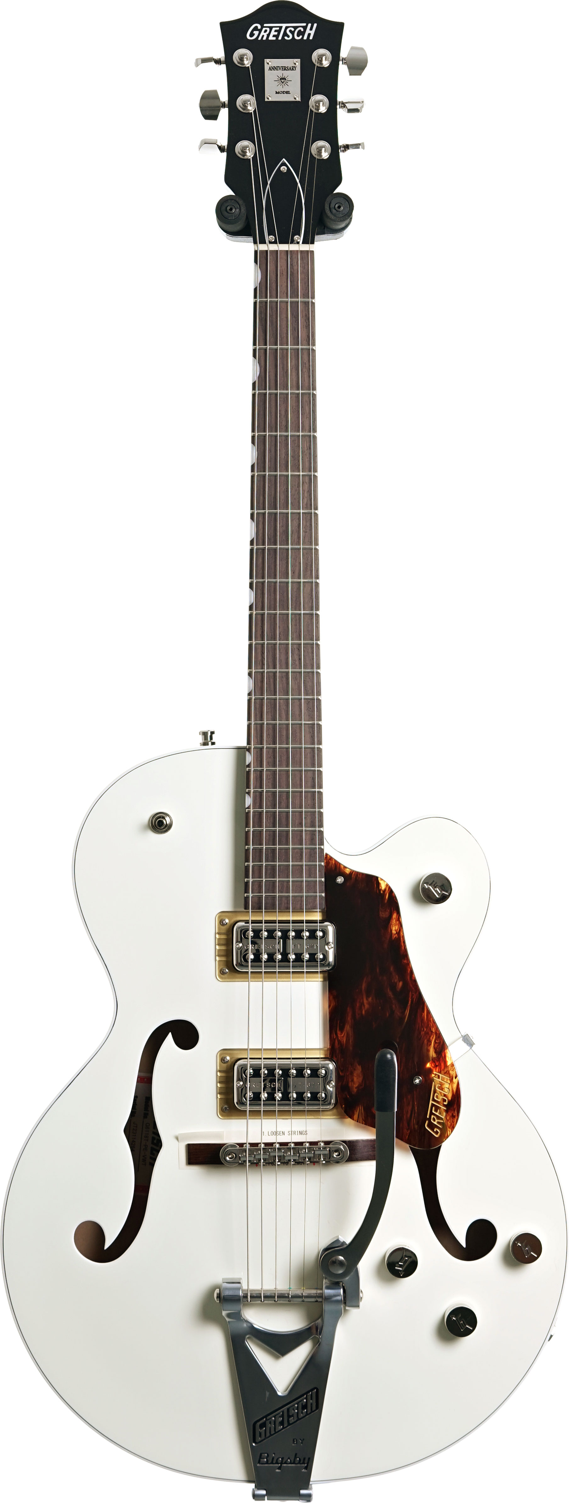 GUITARGUITAR Gretsch G6118T Players Edition Anniversary Two Tone Vintage White/Walnut Satin (Nearly New) #JT23114264