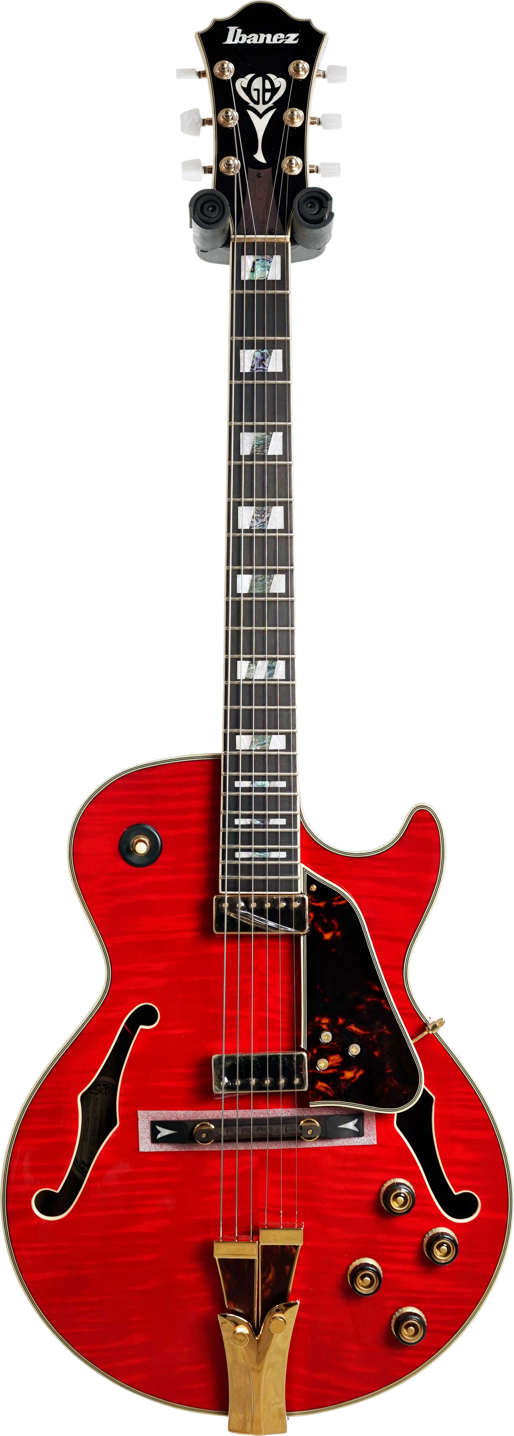GUITARGUITAR Ibanez Signature GB10SEFM George Benson Sapphire Red (Ex-Demo) #22090438