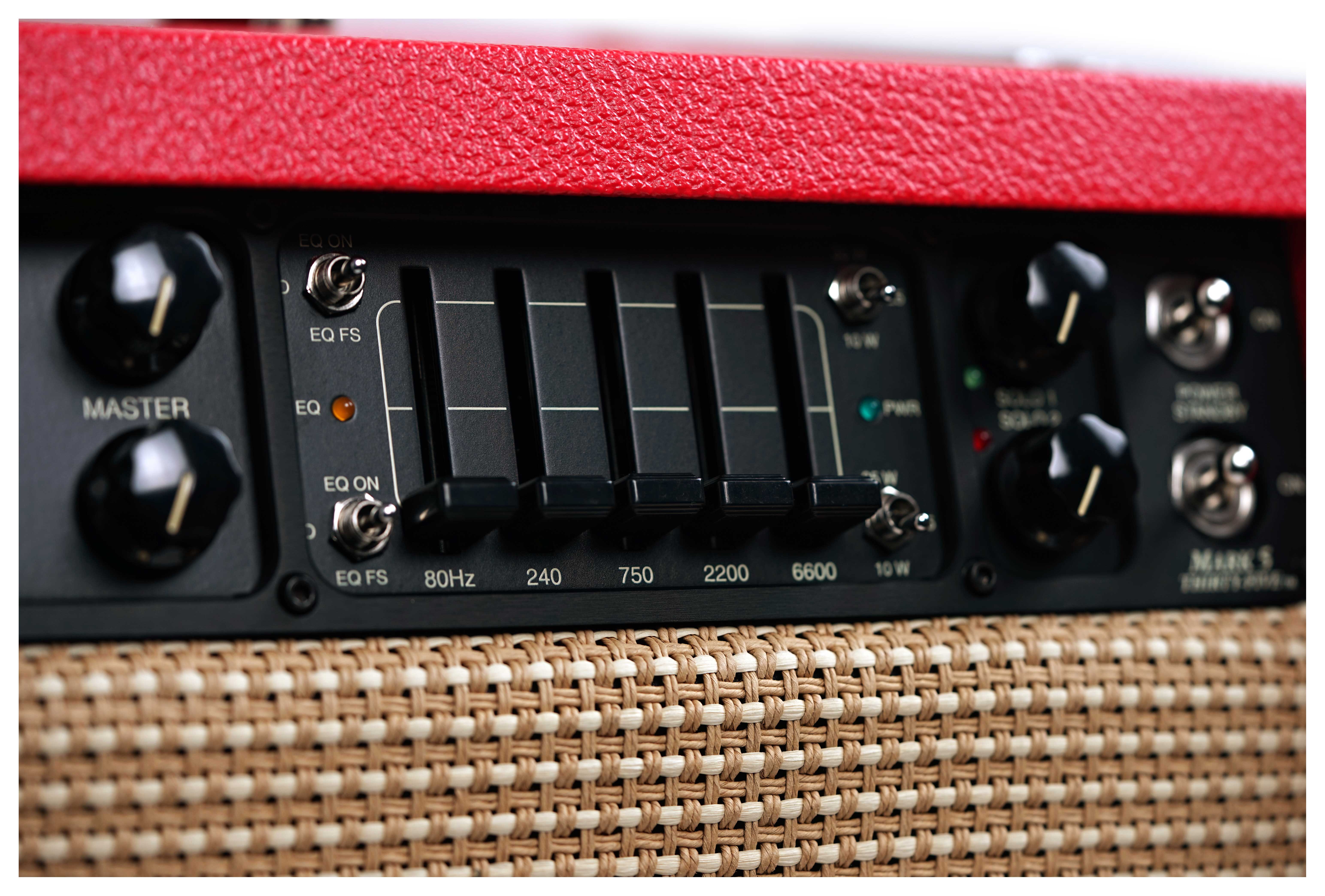 GUITARGUITAR Mesa Boogie guitarguitar Exclusive Mark Five 35 1x12 Combo Valve Amp Red Bronco Cream and Tan