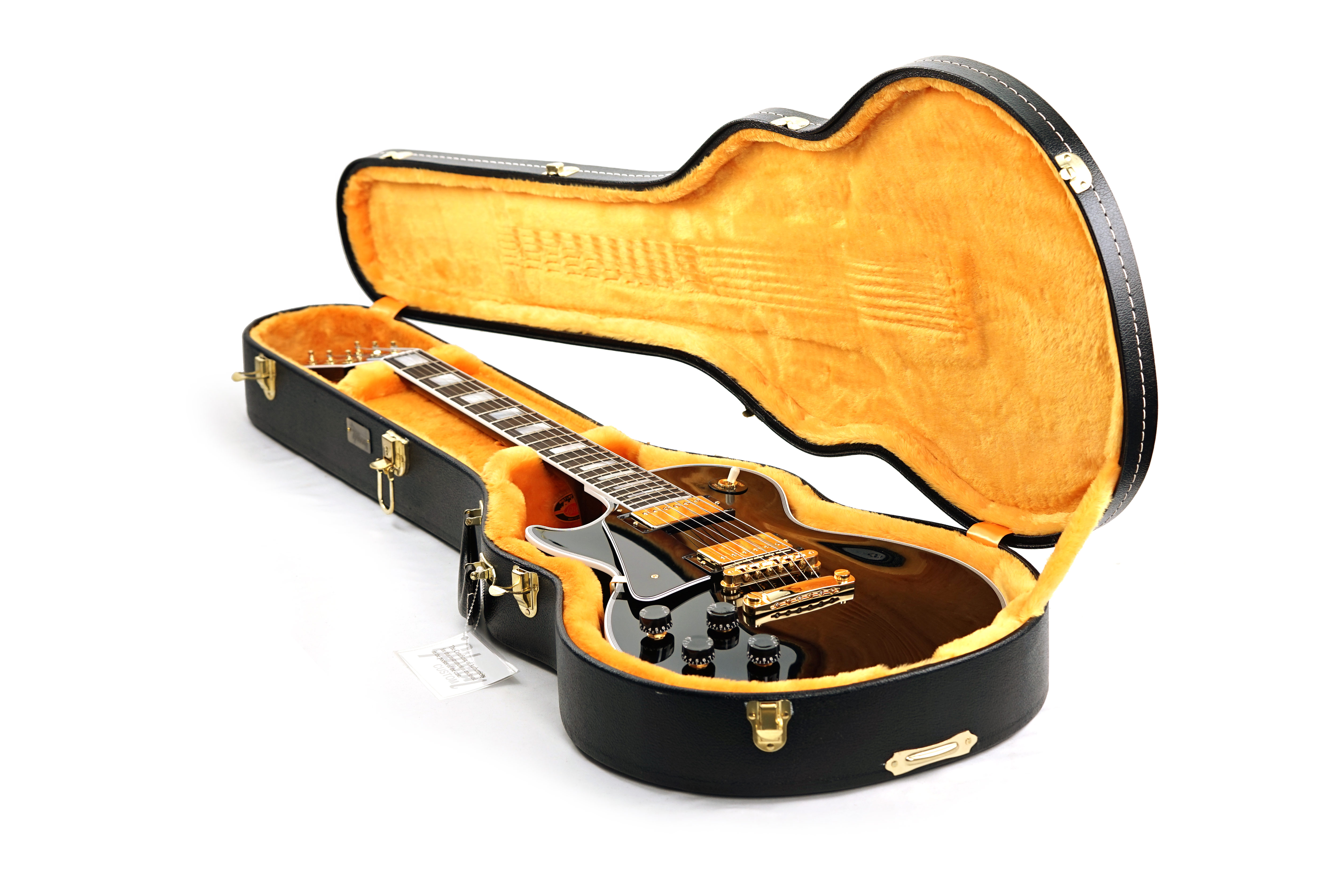 GUITARGUITAR Gibson Custom Shop Les Paul Custom Ebony Fingerboard Gloss Left Handed #CS403873