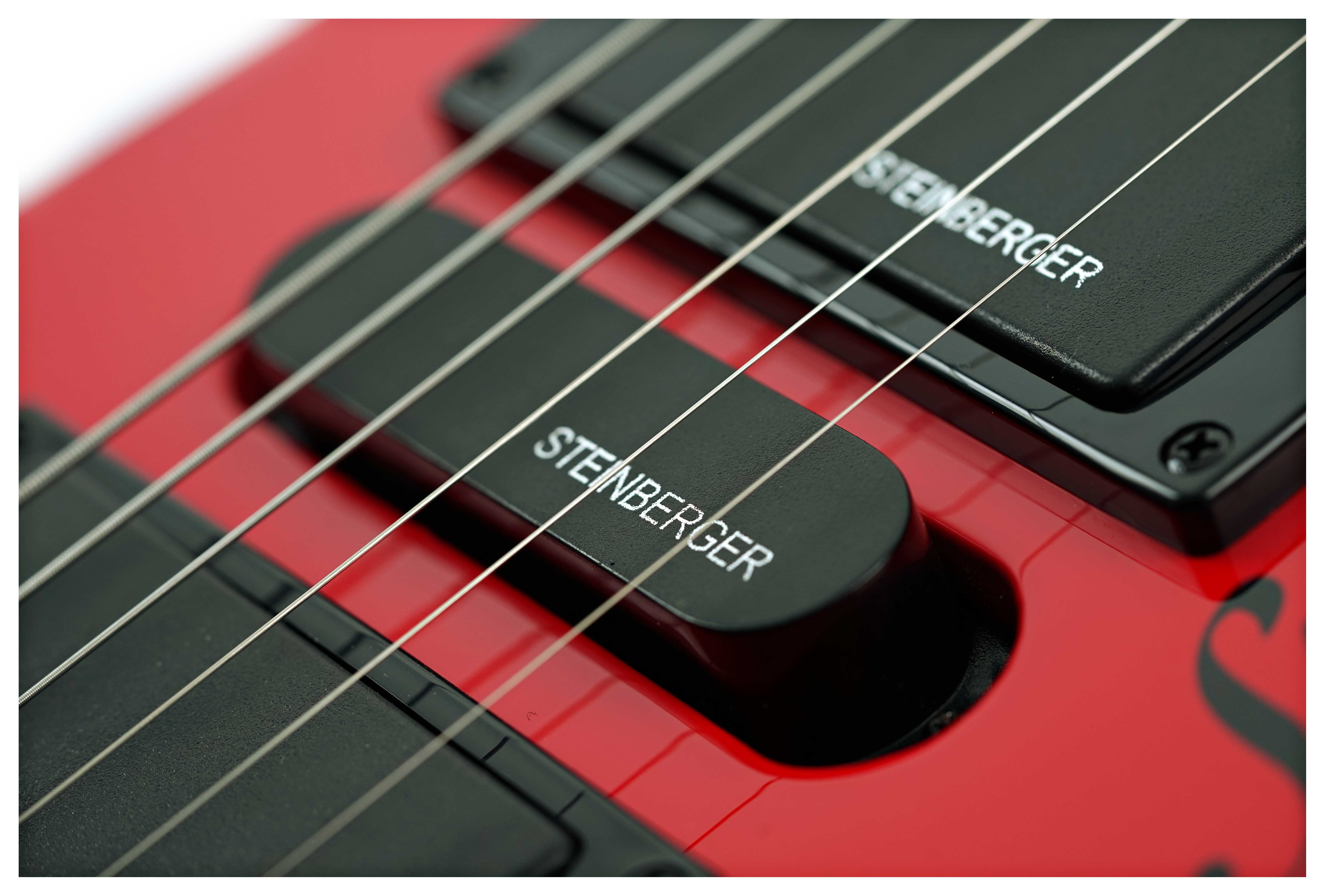 GUITARGUITAR Steinberger Spirit GT-PRO Deluxe Outfit (HB-SC-HB) Hot Rod Red