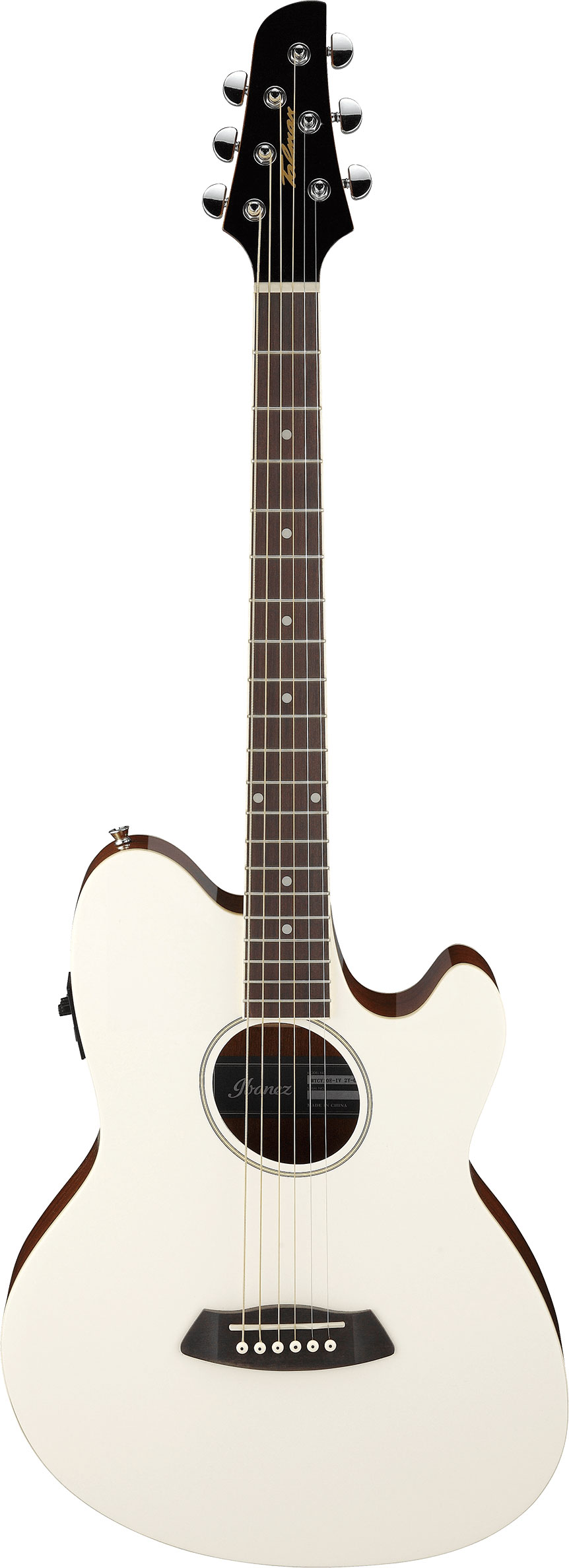 GUITARGUITAR Ibanez Talman TCY10E Ivory High Gloss