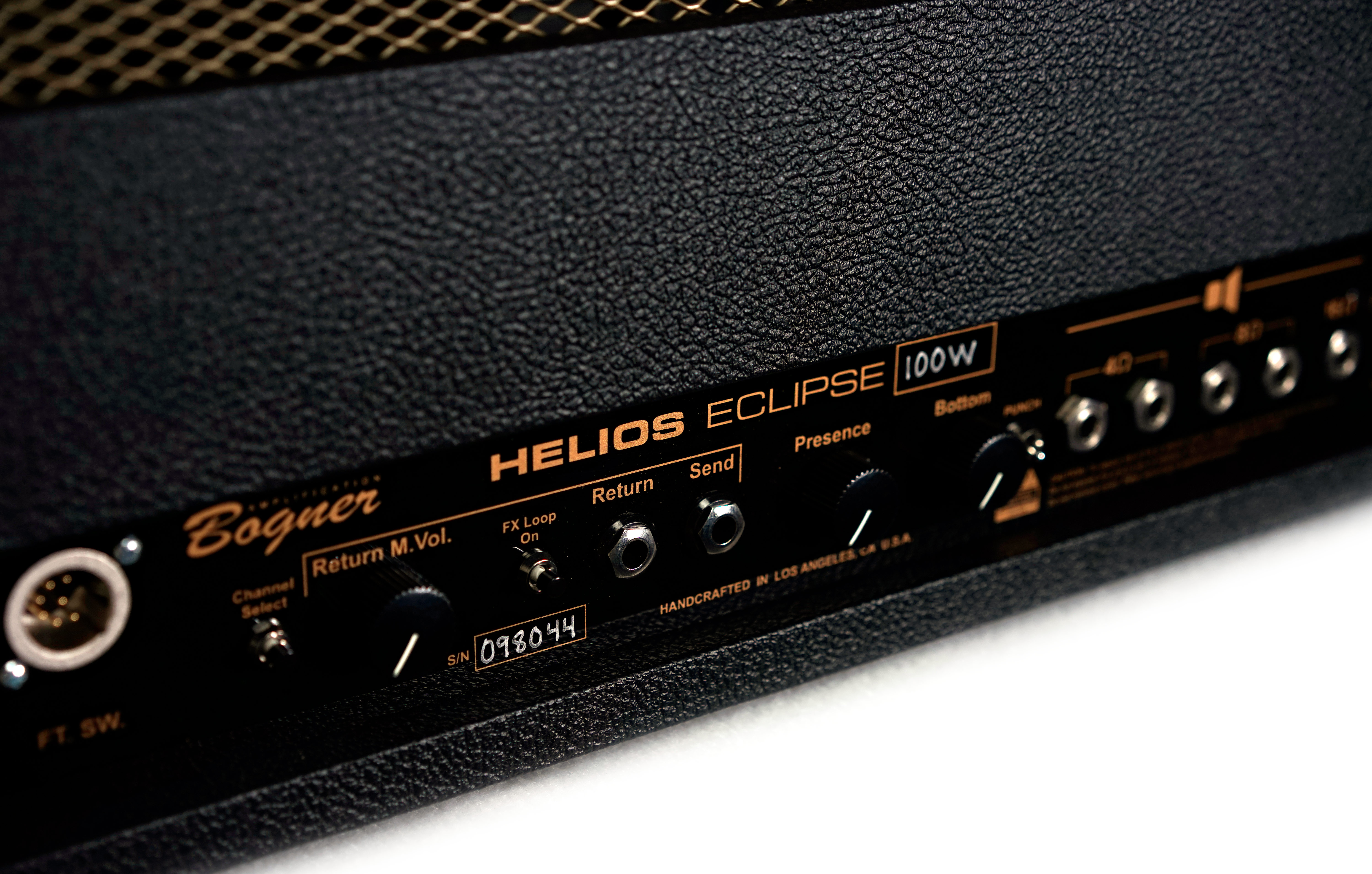 GUITARGUITAR Bogner Helios Eclipse 3 Channel 100W EL34's Valve Amp Head