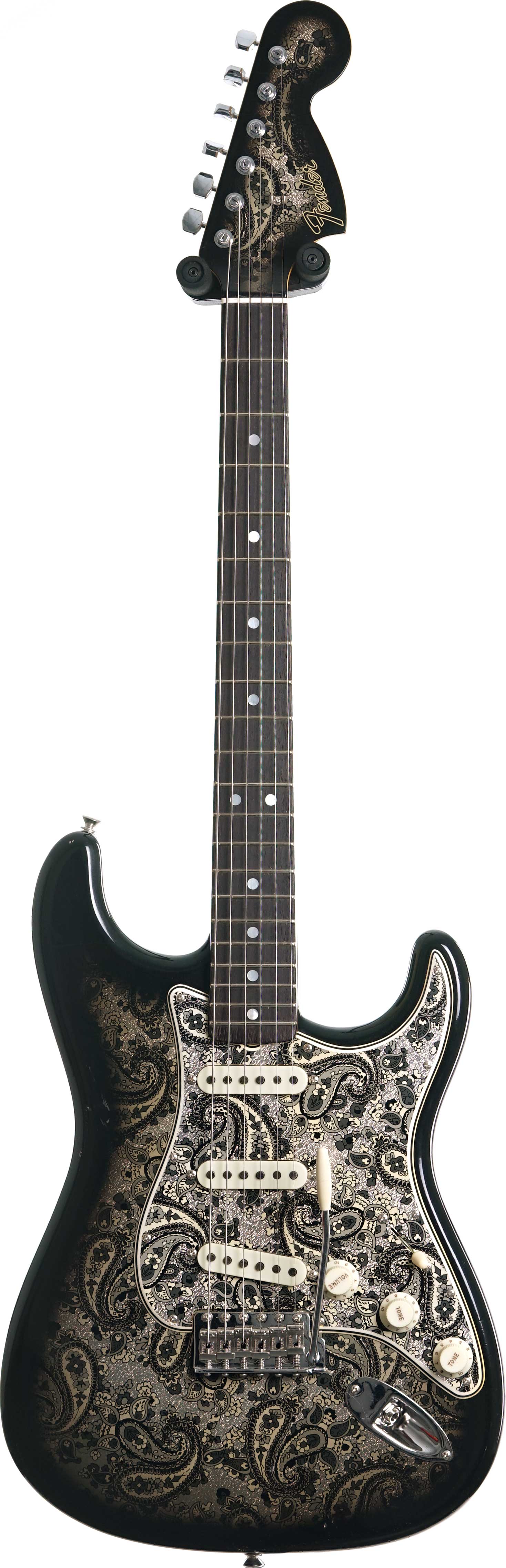GUITARGUITAR Fender Custom Shop Limited Edition 1968 Stratocaster Journeyman Relic Black Paisley #CZ584214