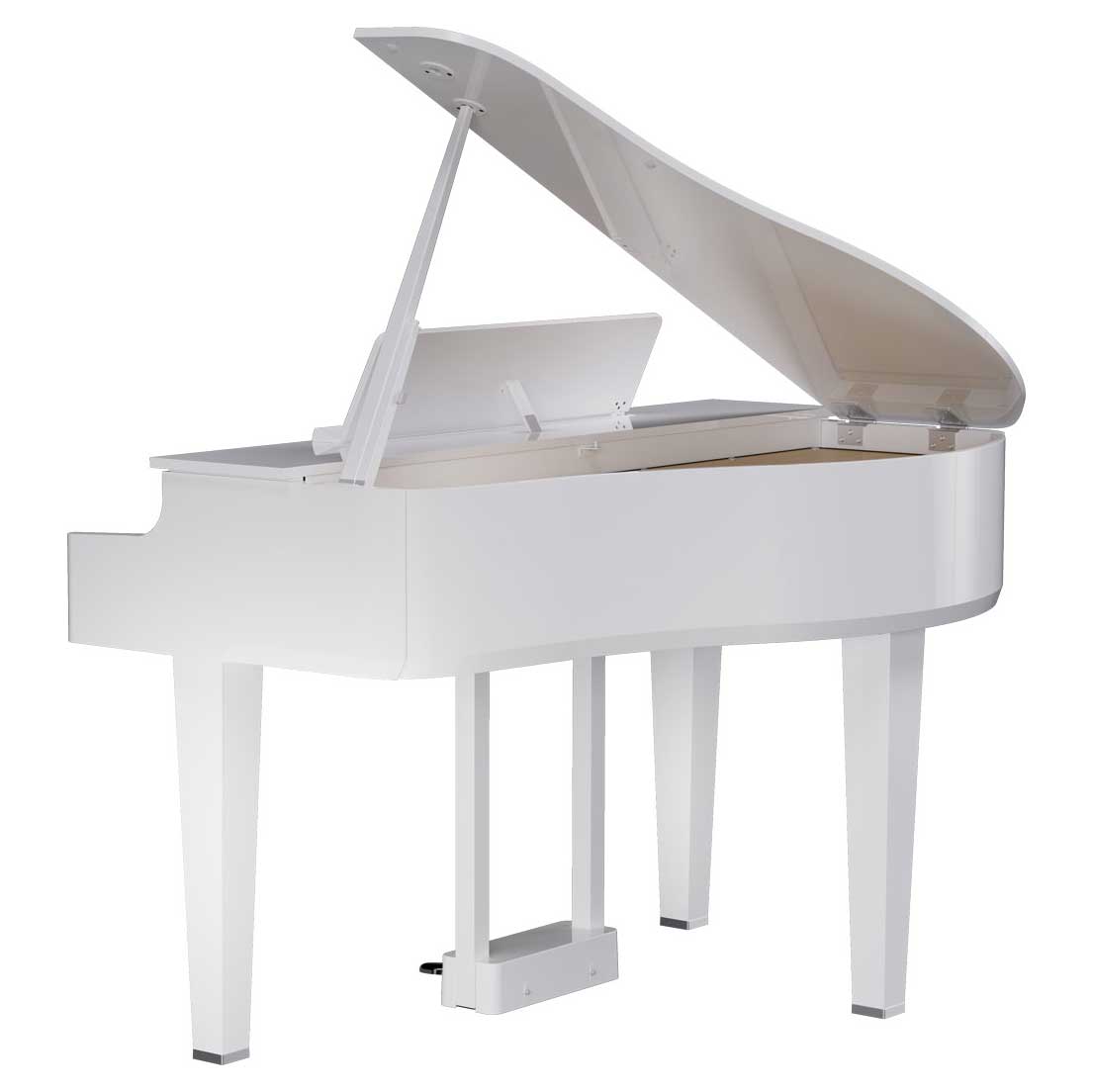 GUITARGUITAR Roland GP-6 PW Digital Grand Piano Polished White