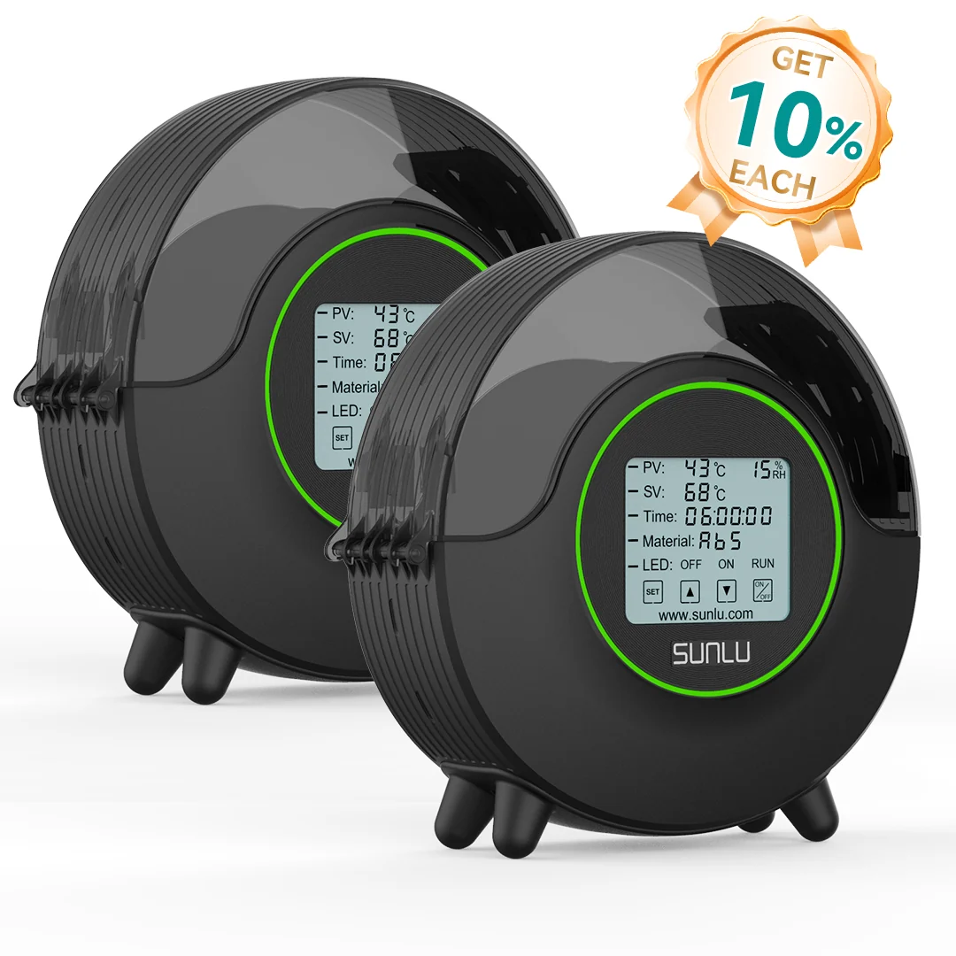 SUNLU S2 Filament Dryer, 360° Surround Heating During 3D Printing