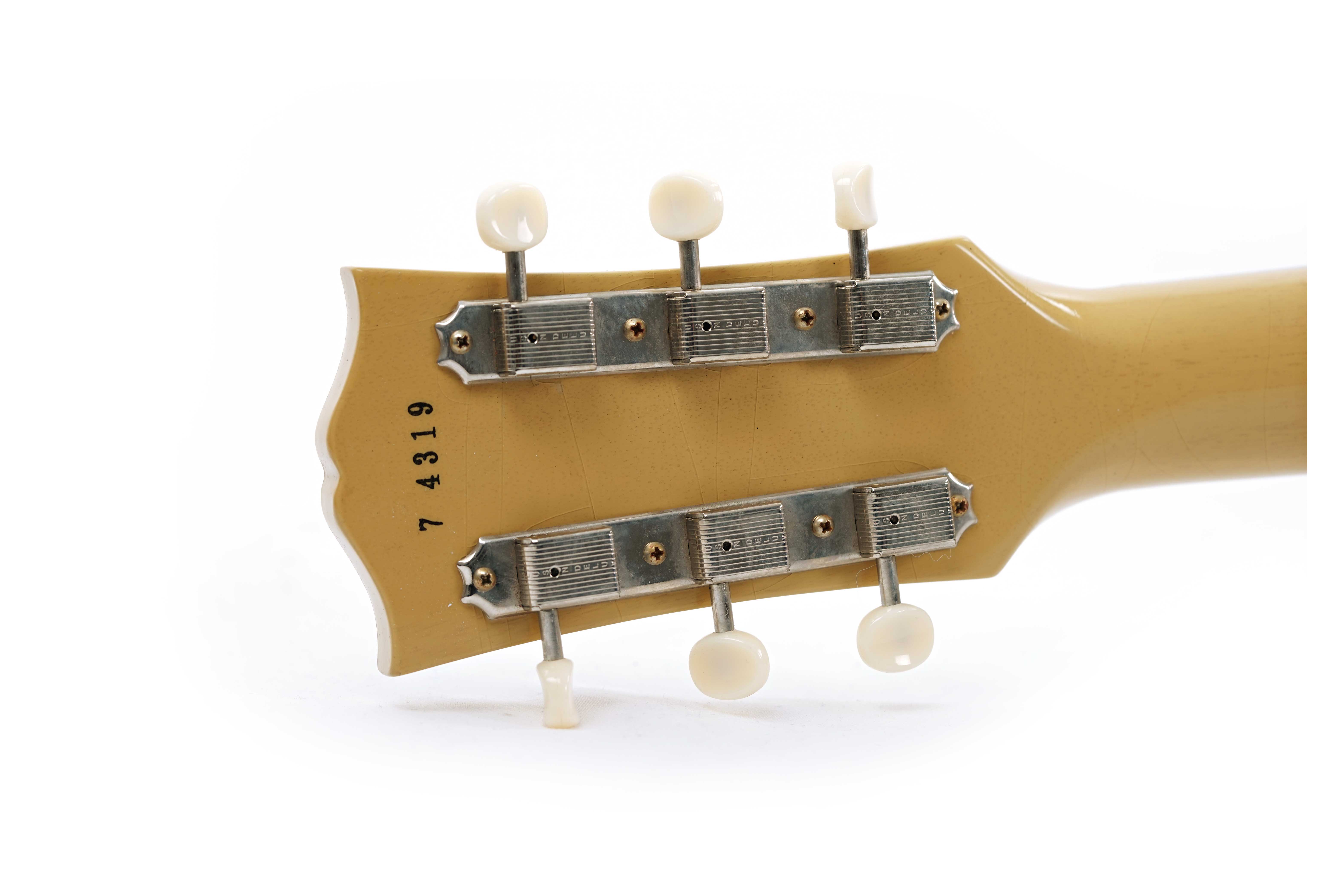 GUITARGUITAR Gibson Custom Shop 1957 Les Paul Junior Single Cut Reissue Ultra Light Aged TV Yellow #74319