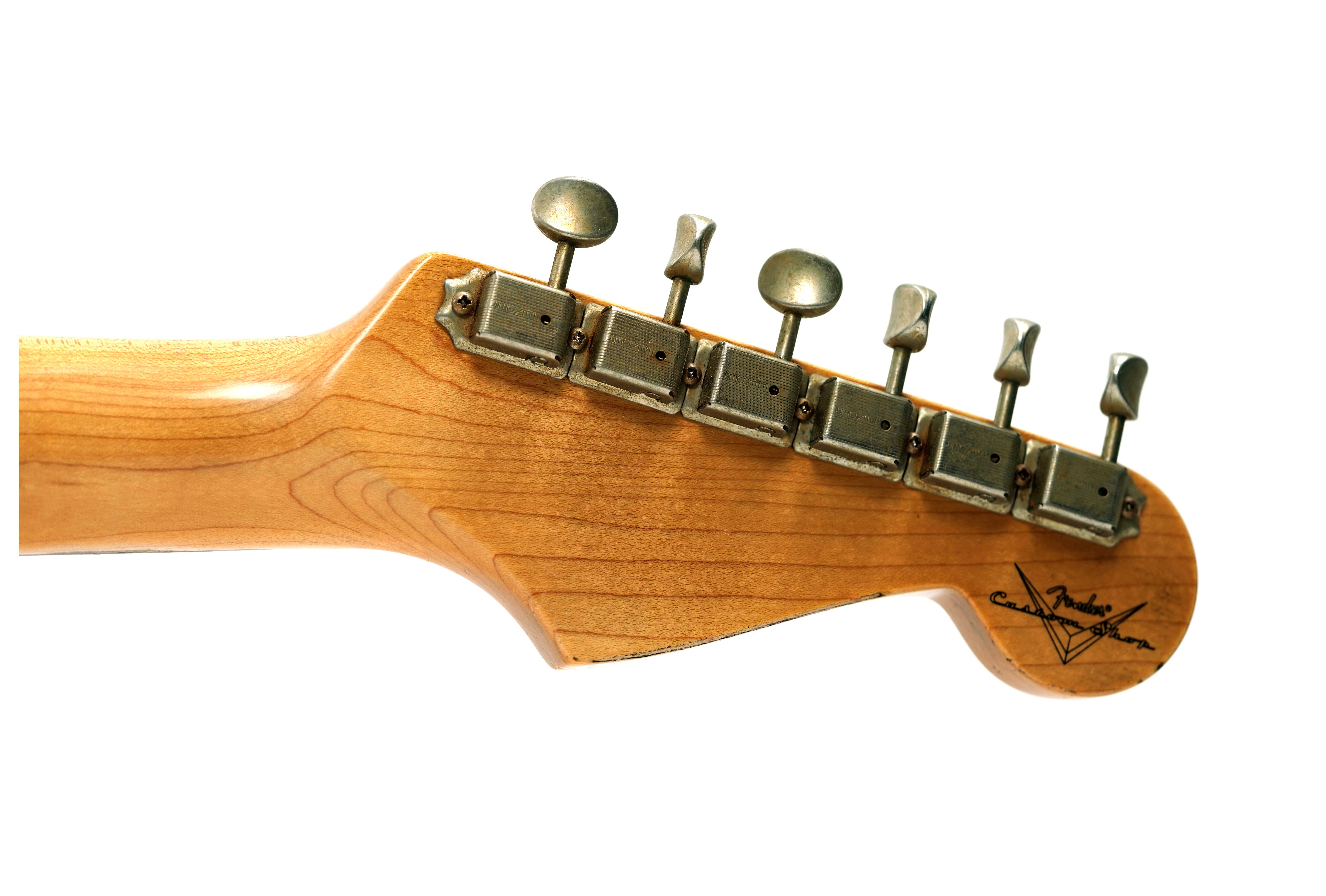 GUITARGUITAR Fender Custom Shop Mid 60's Stratocaster Relic HLE Gold Left Handed #R144606