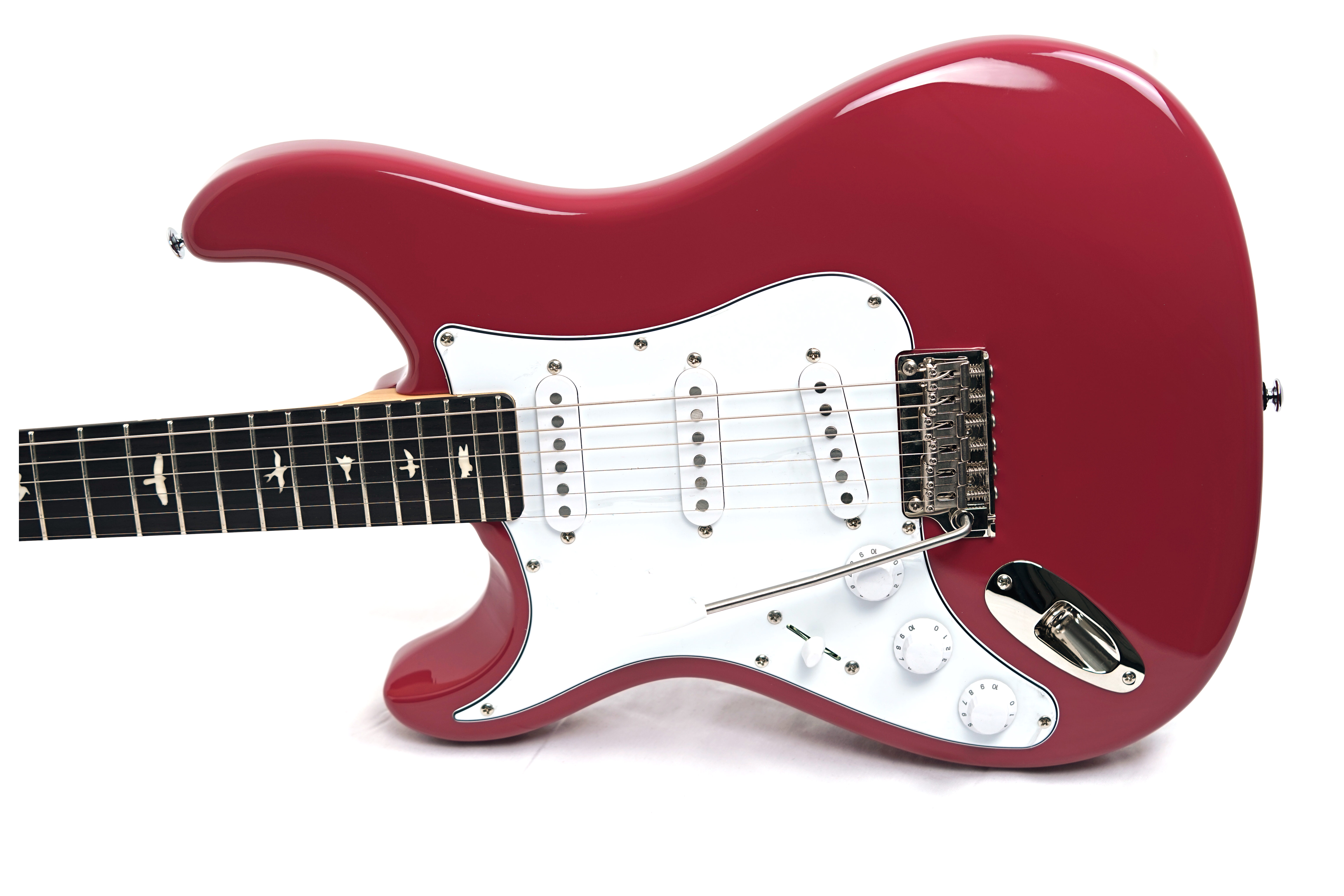 GUITARGUITAR PRS SE Silver Sky Derby Red Rosewood Fingerboard Left Handed