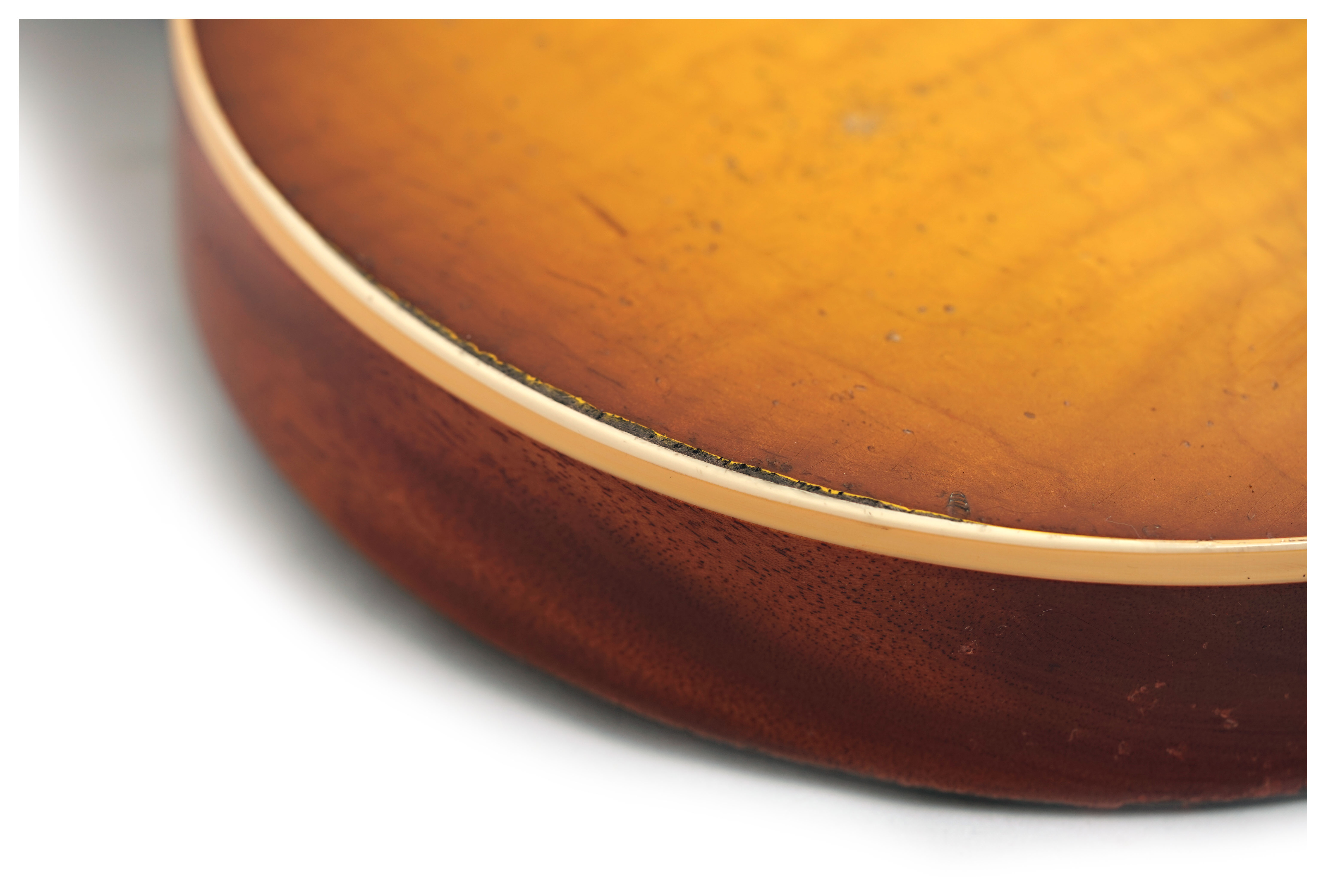 GUITARGUITAR Gibson Custom Shop Murphy Lab 1959 Les Paul Standard Reissue Heavy Aged Golden Poppy Burst #943458
