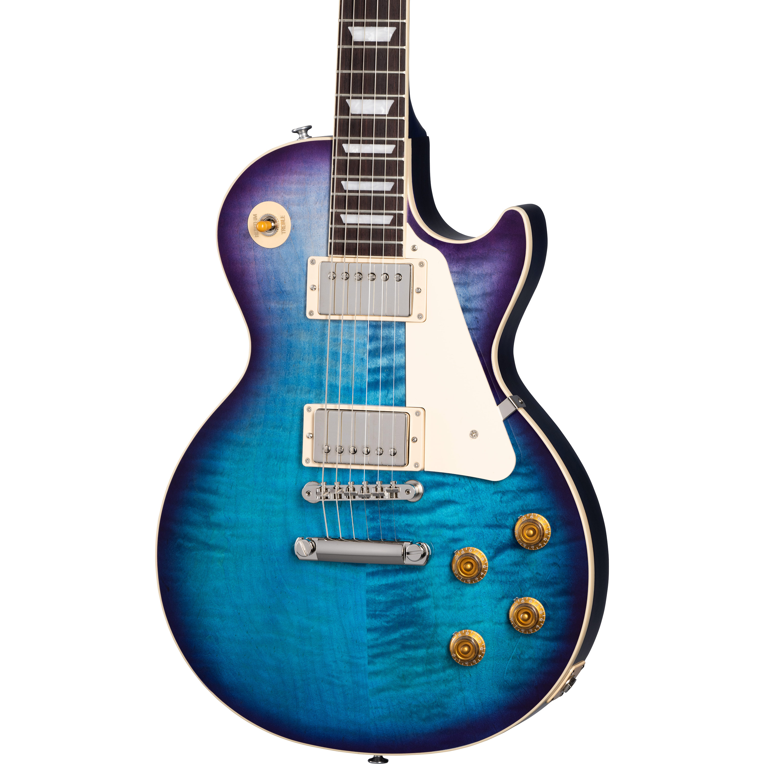 GUITARGUITAR Gibson Les Paul Standard 50s Figured Top Blueberry Burst