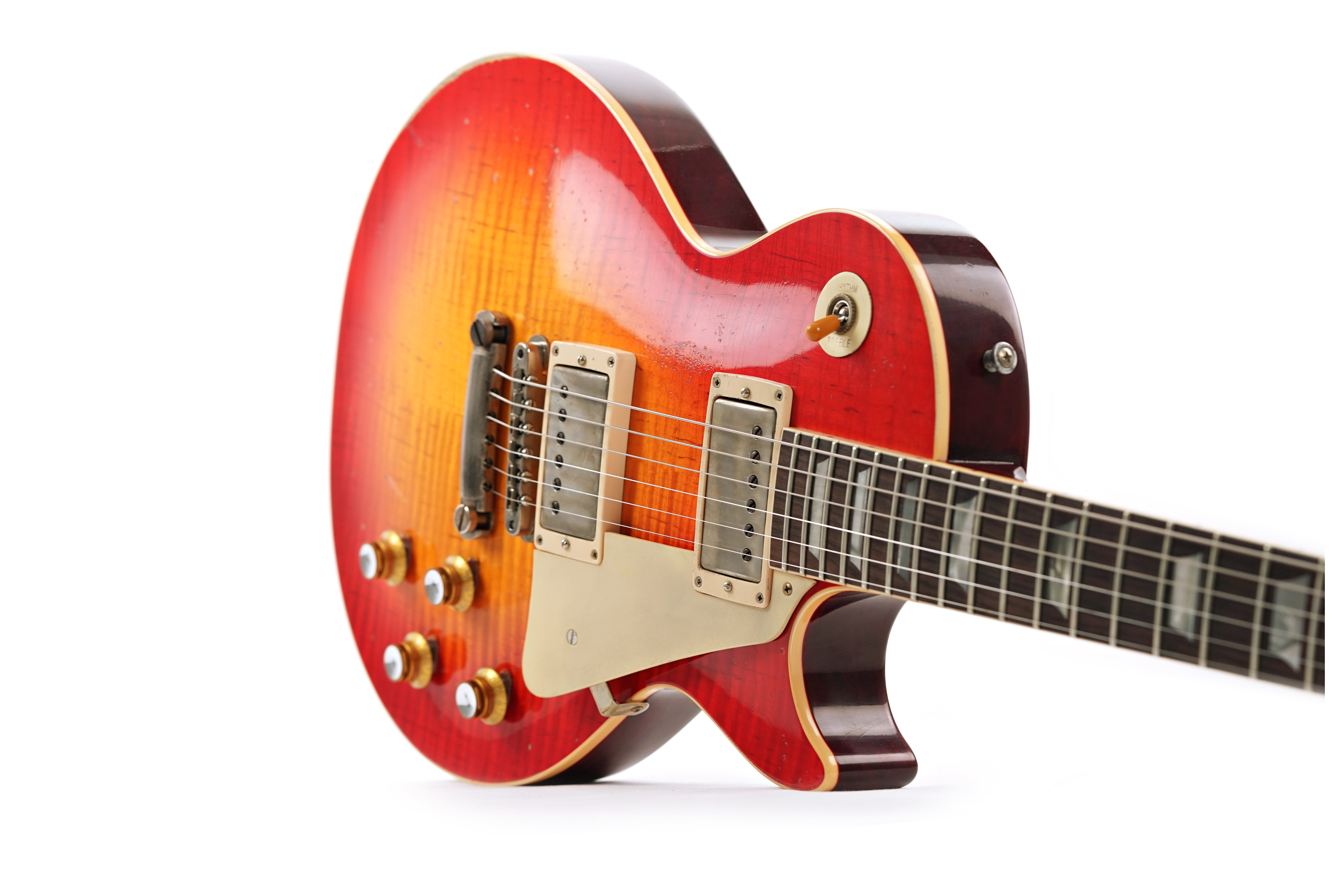 GUITARGUITAR Gibson Custom Shop 60s Les Paul Standard M2M Tomato Soup Burst Murphy Lab Heavy Aged #04327