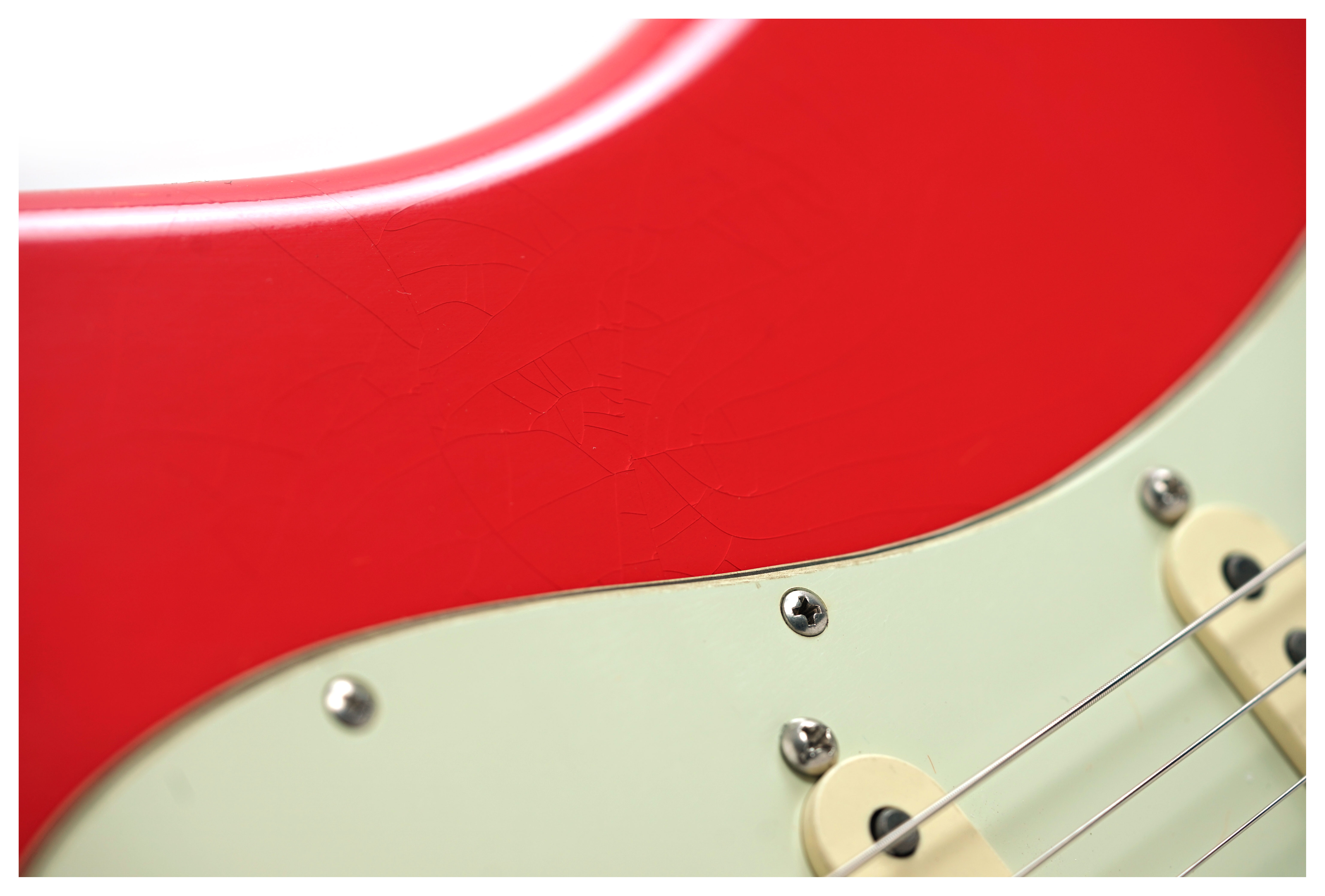 GUITARGUITAR Fender American Ultra Luxe Vintage 60s Stratocaster HSS Fiesta Red #US25034389