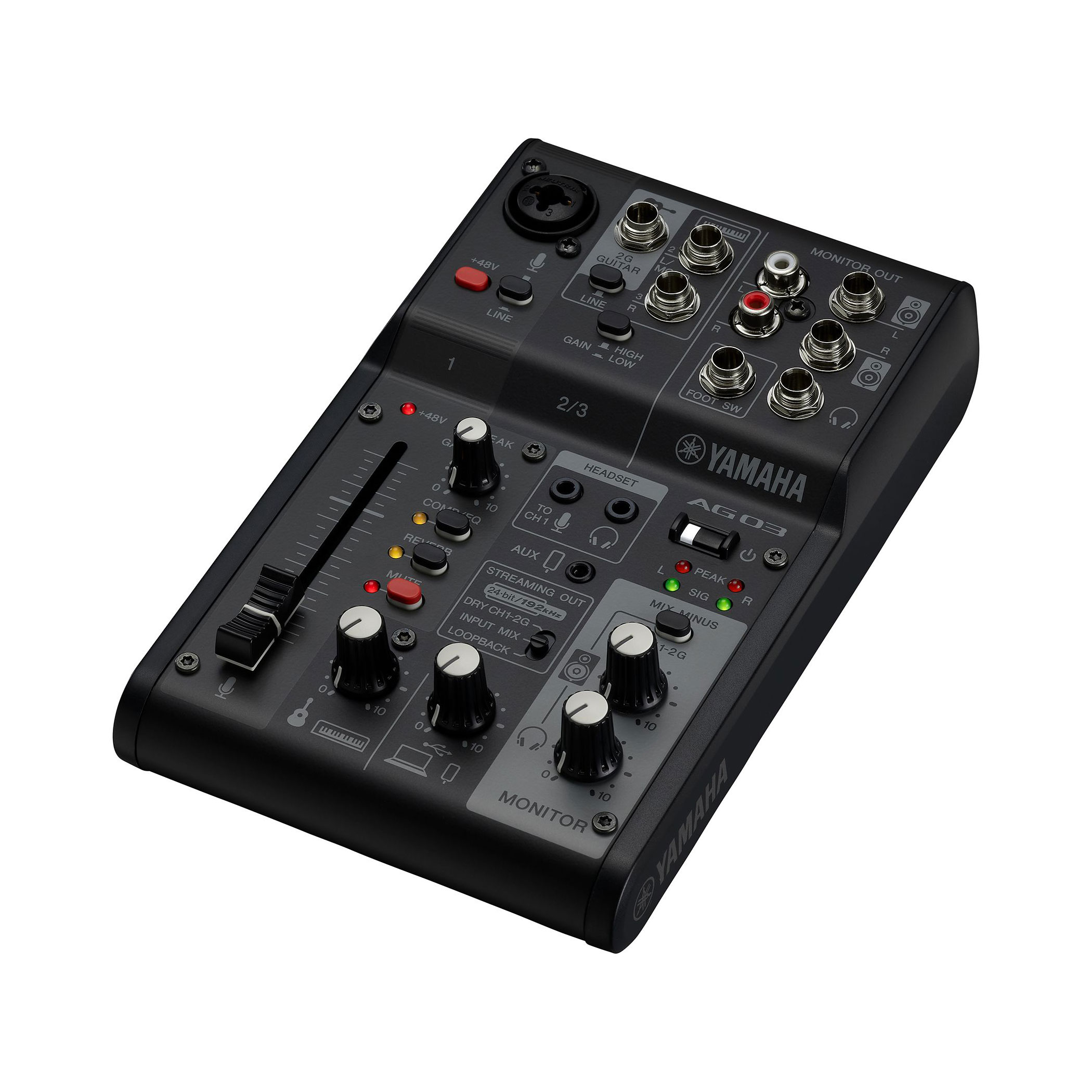 GUITARGUITAR Yamaha AG03MK2 Mixer Black