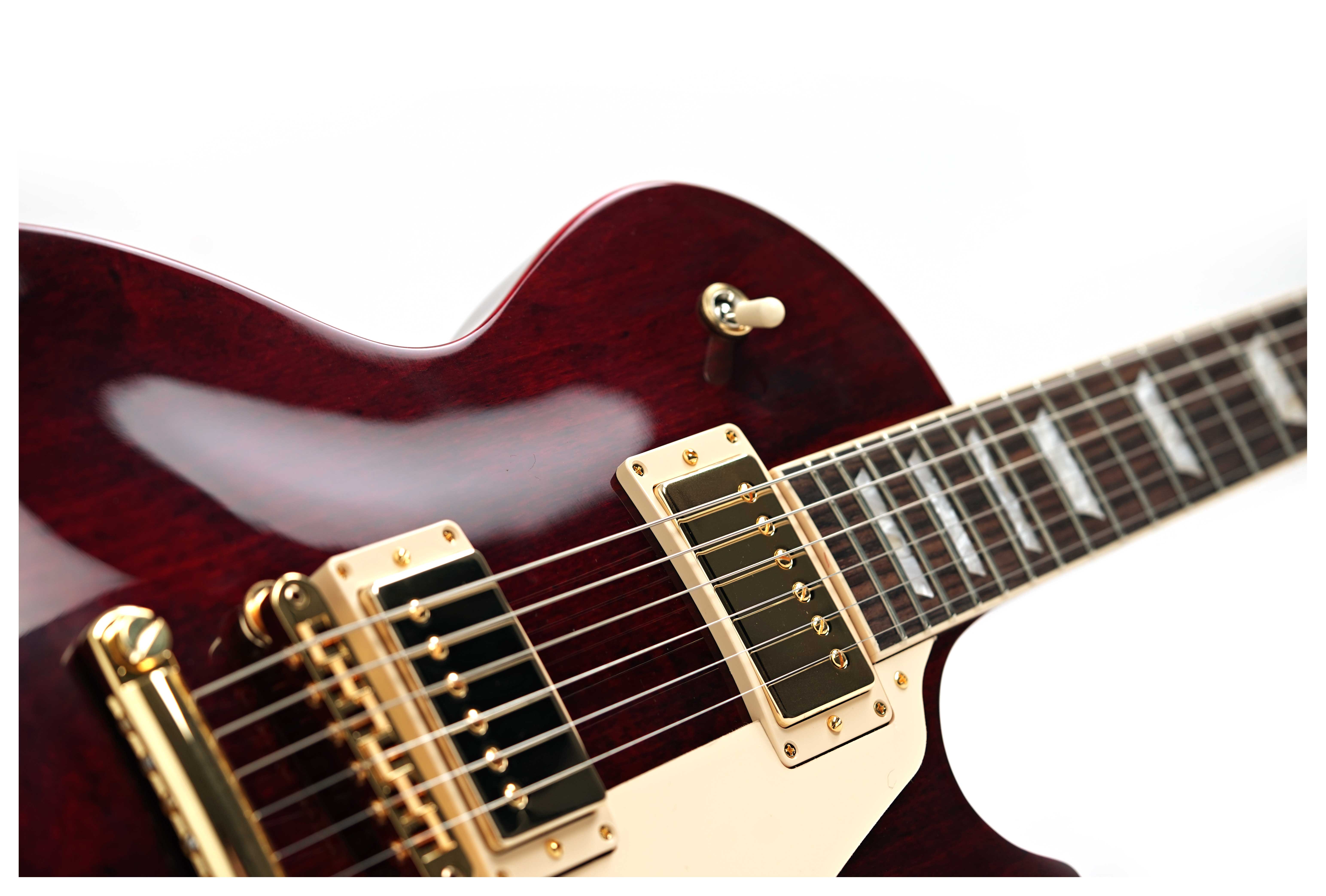 GUITARGUITAR Gibson Les Paul Studio Gold Hardware Wine Red #202250004