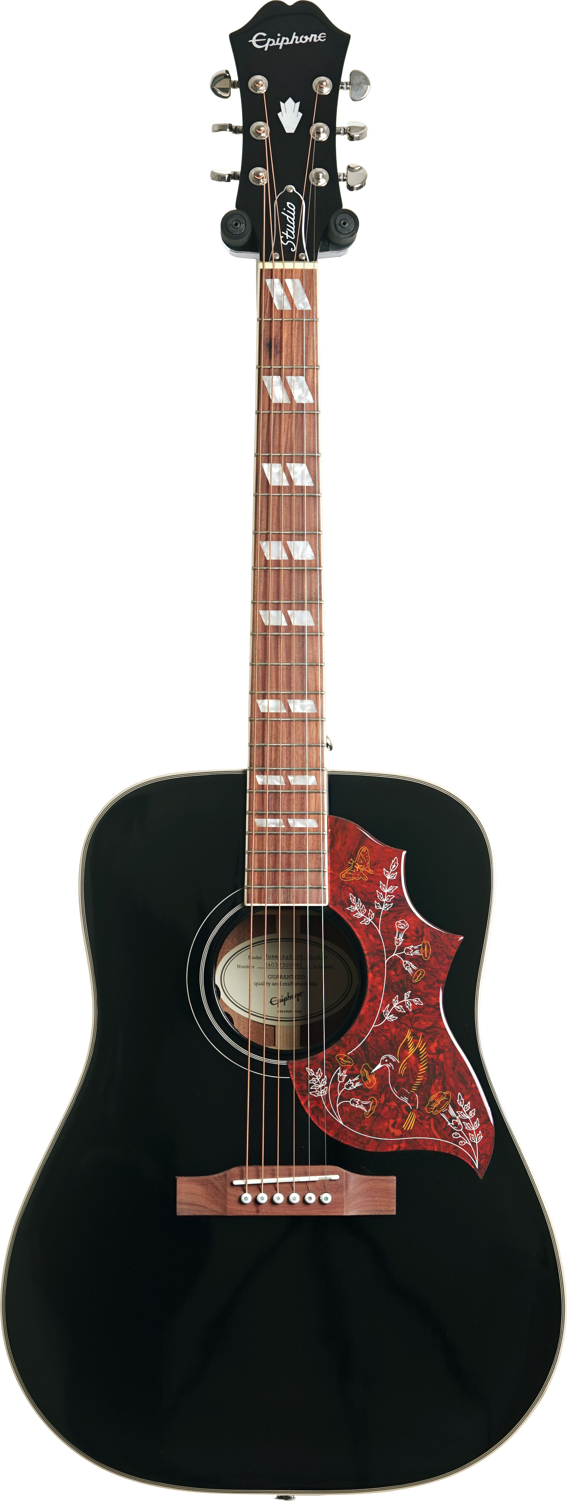 GUITARGUITAR Epiphone Hummingbird Studio Ebony