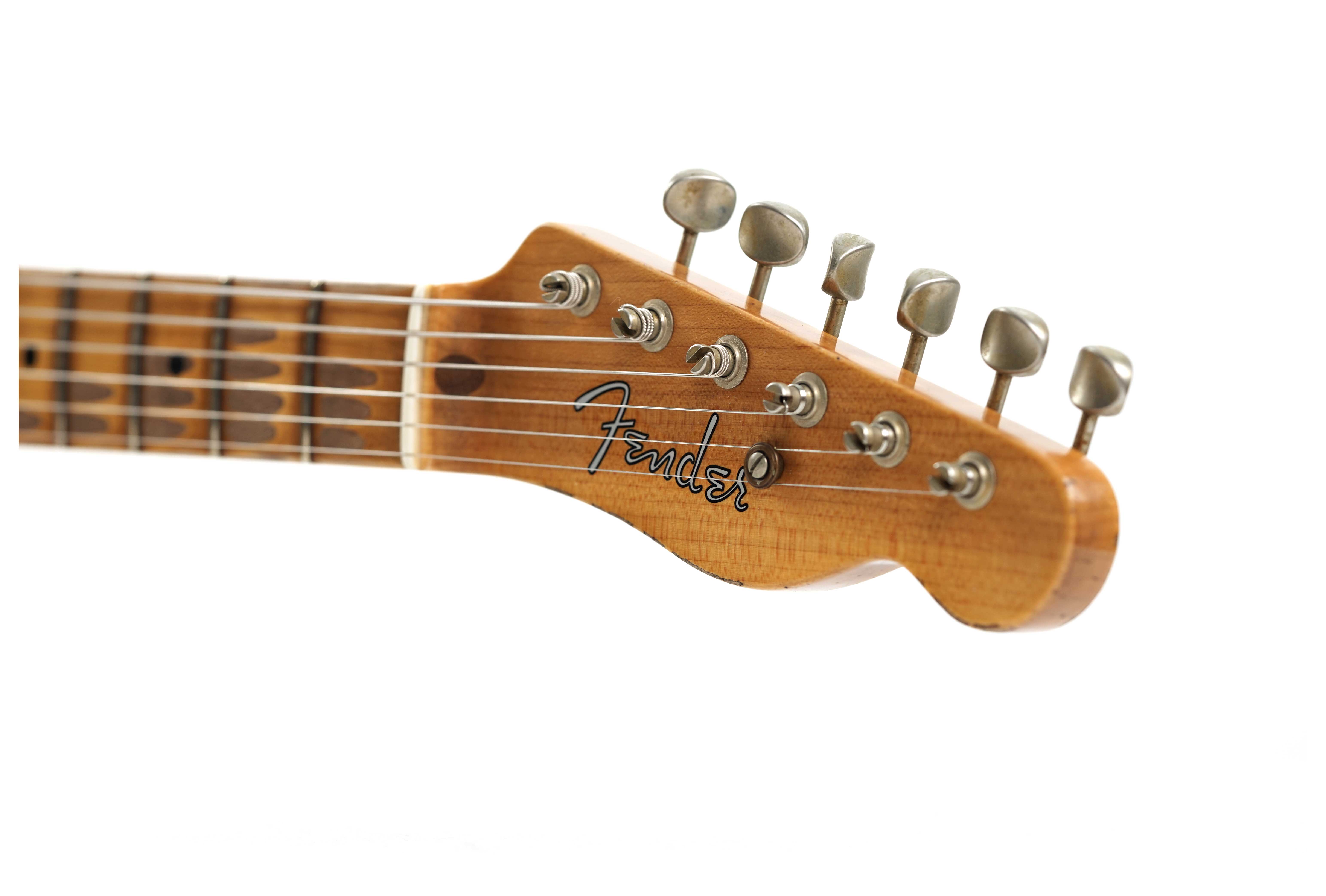 GUITARGUITAR Fender Custom Shop Limited Edition Nocaster Thinline Relic Aged Nocaster Blonde #R137452