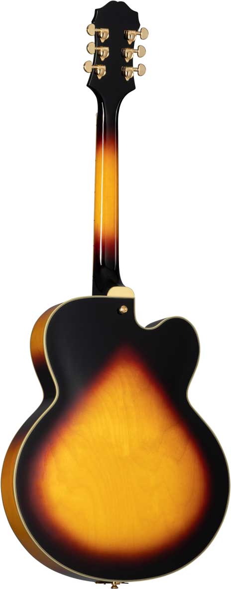 GUITARGUITAR Epiphone Broadway Vintage Sunburst Left Handed
