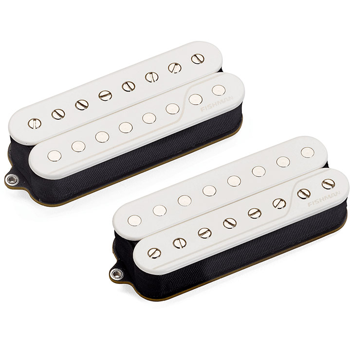 GUITARGUITAR Fishman Fluence Classic Humbucker 8-String Open Core White Set