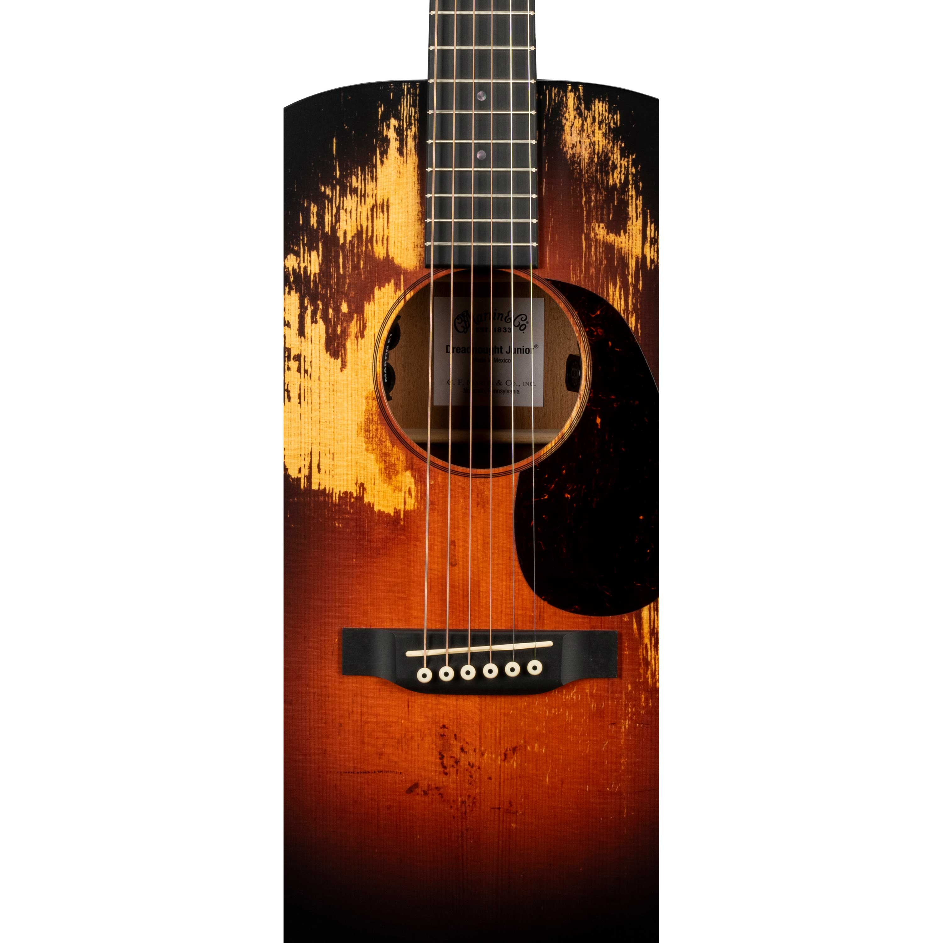 GUITARGUITAR Martin Junior Series Dreadnought Jr E StreetLegend Burst