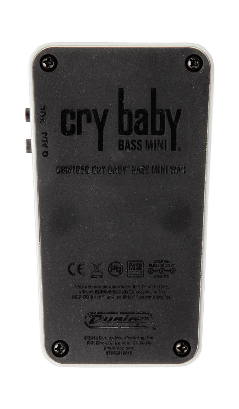 GUITARGUITAR Dunlop Crybaby Bass Mini Bass Wah