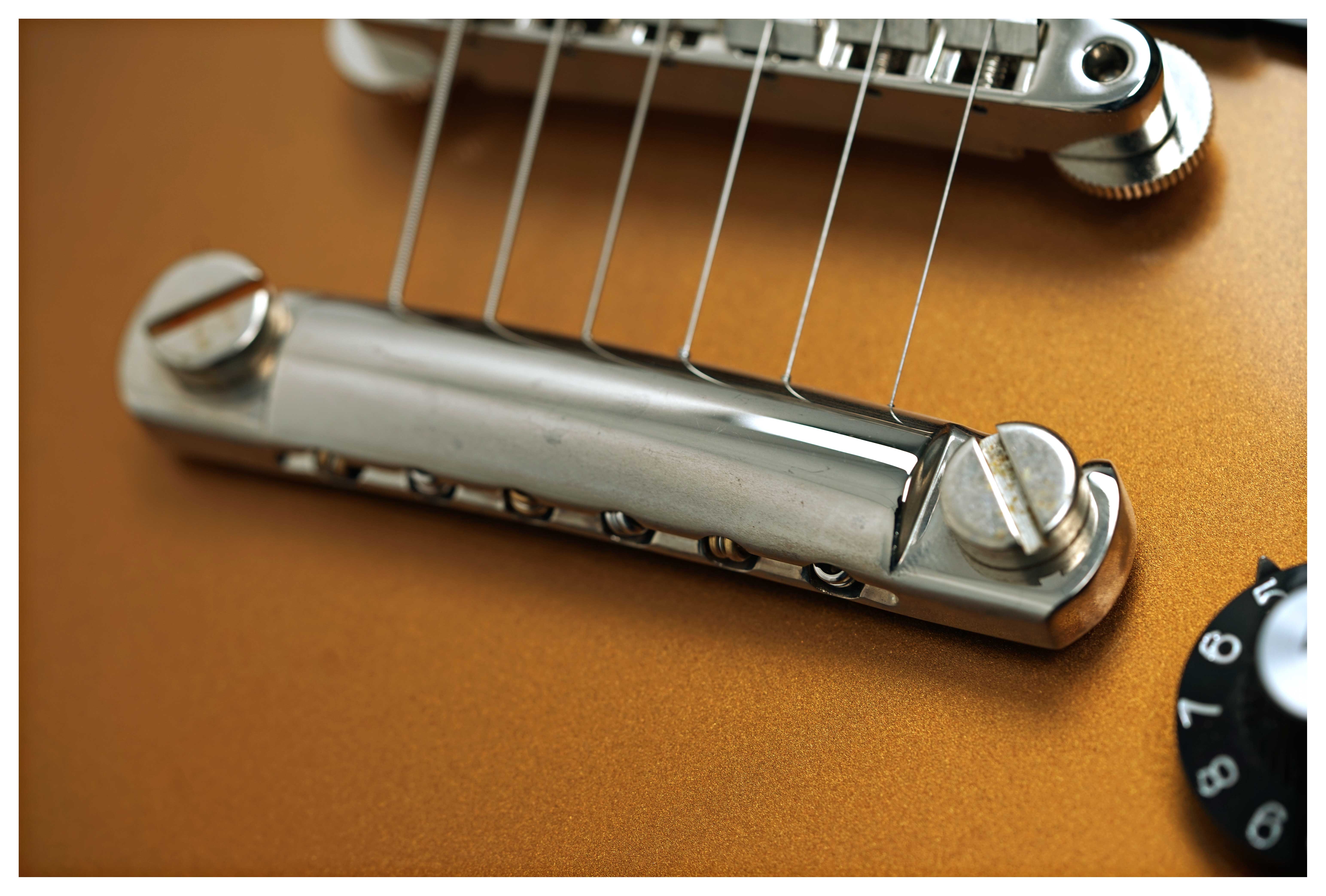 GUITARGUITAR Gibson Custom Shop Dealer Select 1968 Les Paul Custom VOS Gold Top Dark Back #505598