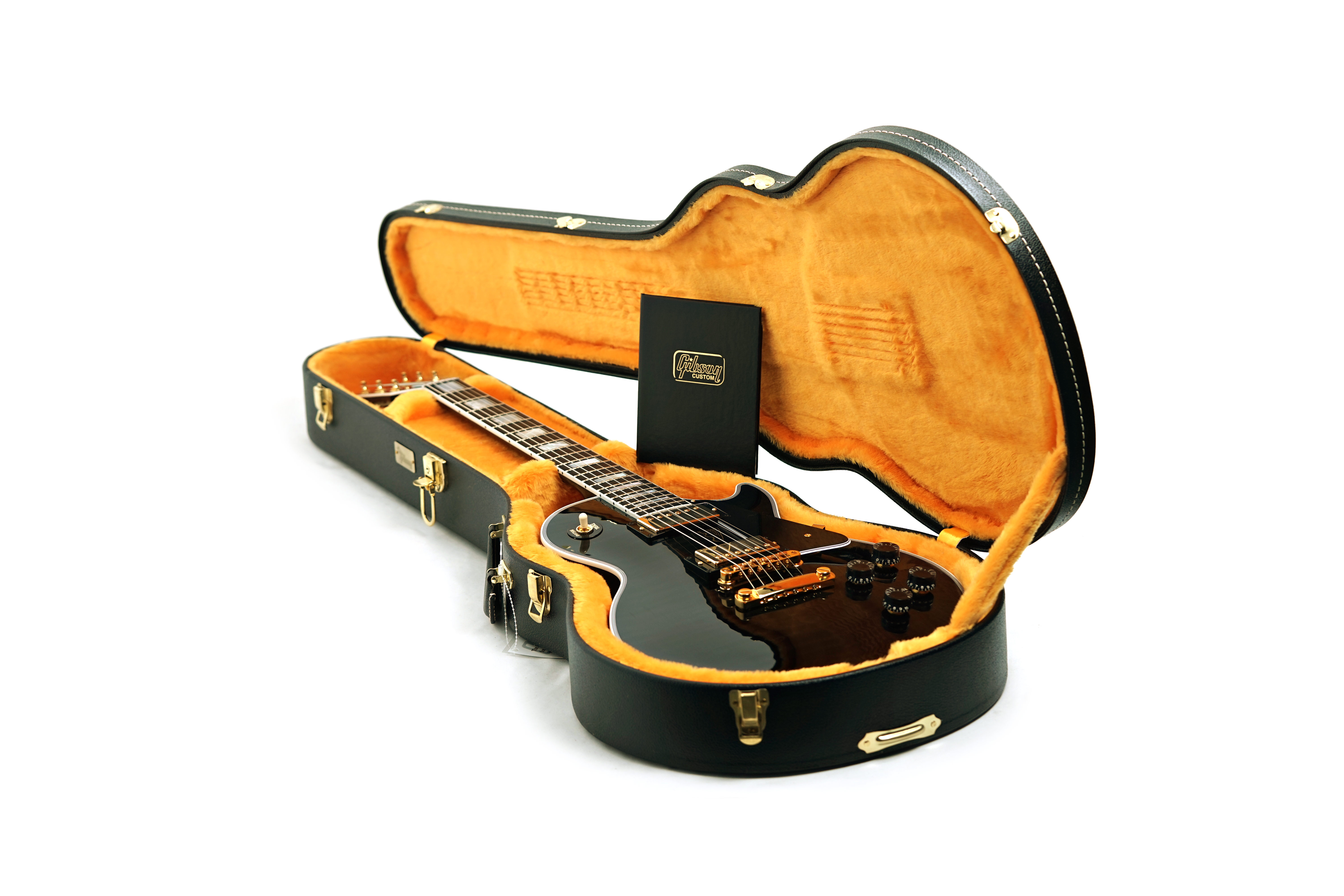 GUITARGUITAR Gibson Custom Shop Dealer Select Les Paul Custom Trans Black #CS502272